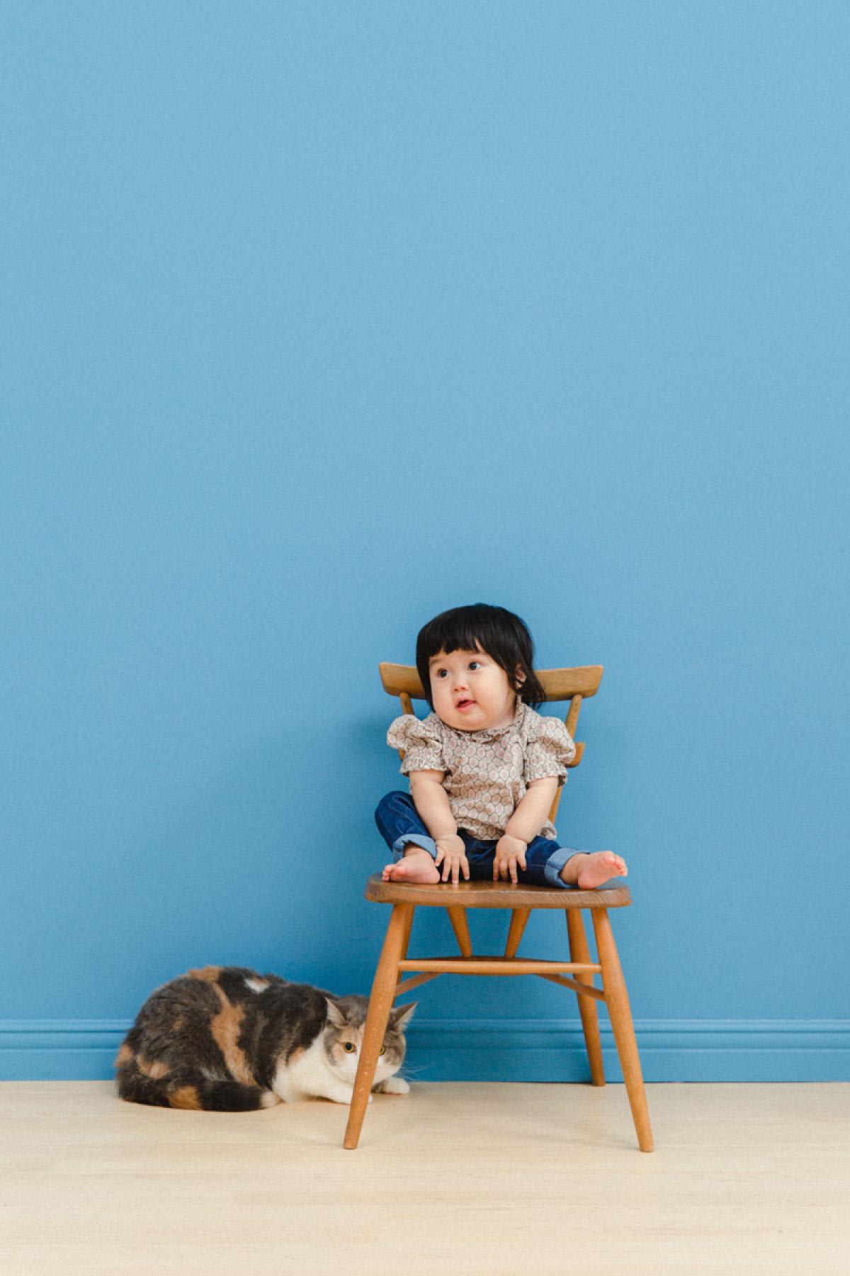 バースデー　お誕生日　女の子　ねこちゃん　キッズ写真　HAPISTA