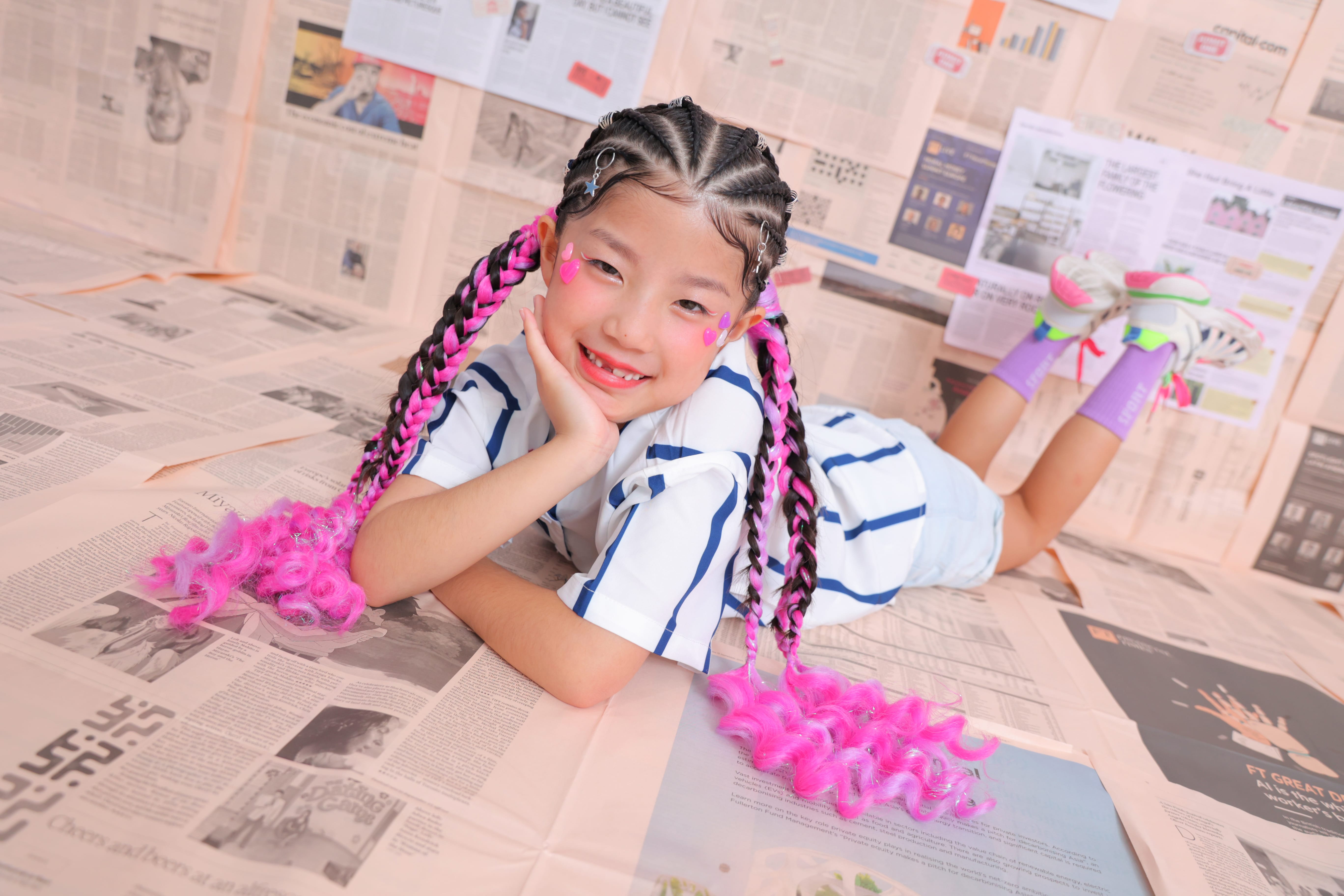 バースデー　コーンロウ　