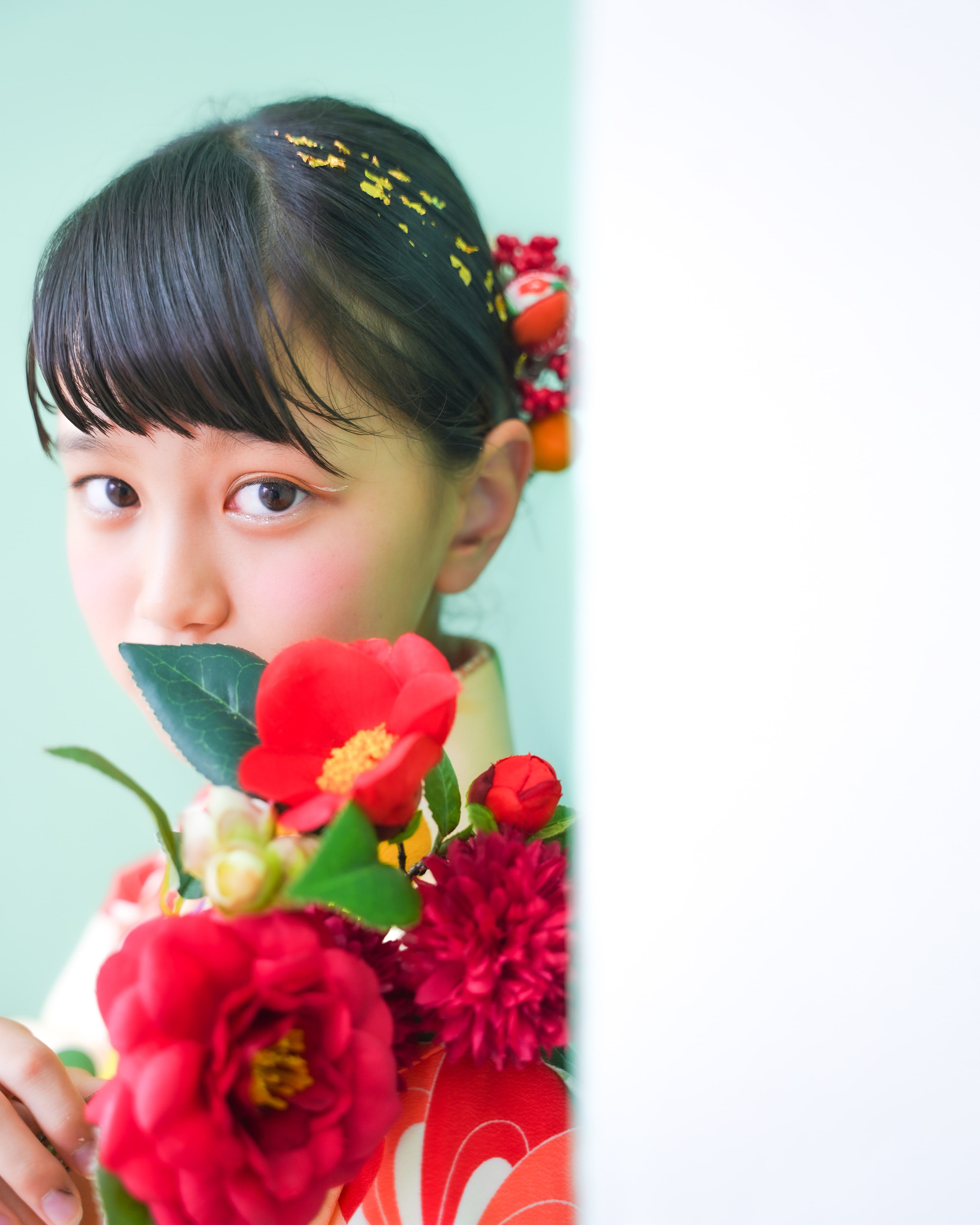 二分の一成人式　着物　10歳　女の子