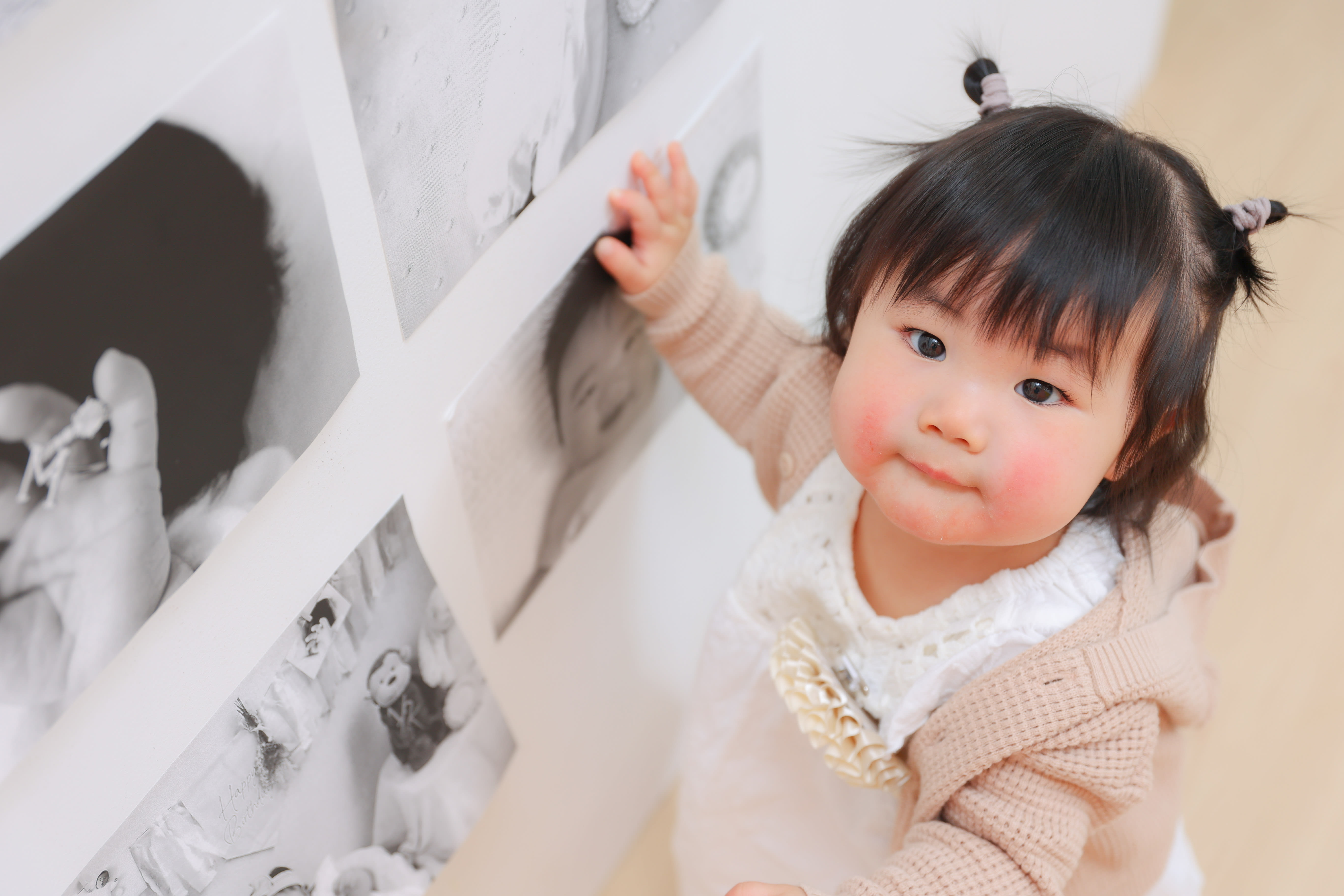 ベビーフォト　赤ちゃん　家族写真　記念日　キッズフォトスタジオ　HAPISTA