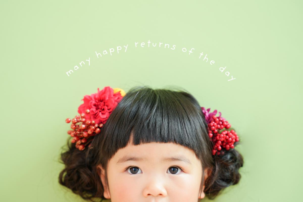 七五三　記念写真　女の子　キッズフォトハウス　HAPISTA