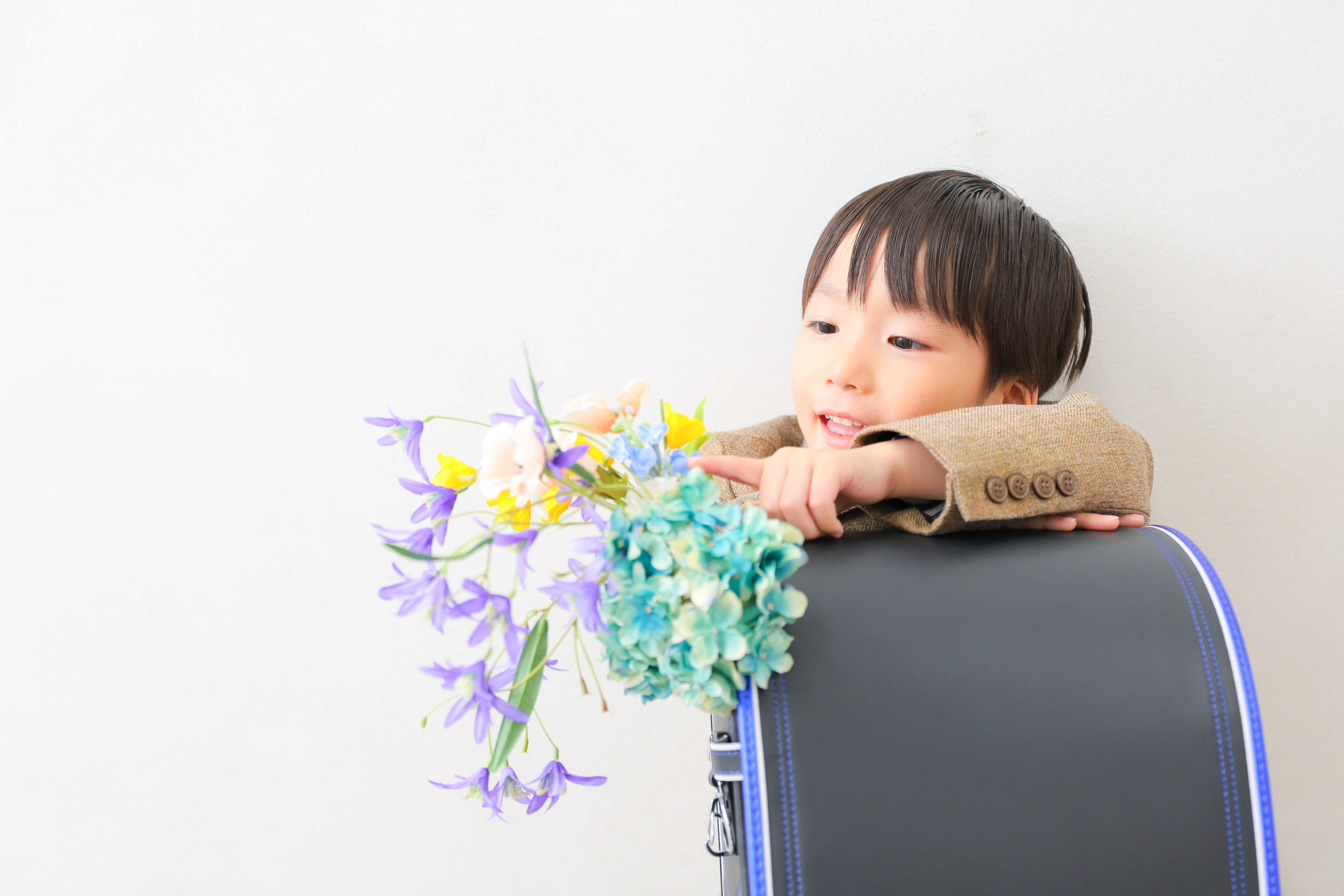 5歳男の子　753 七五三　入学