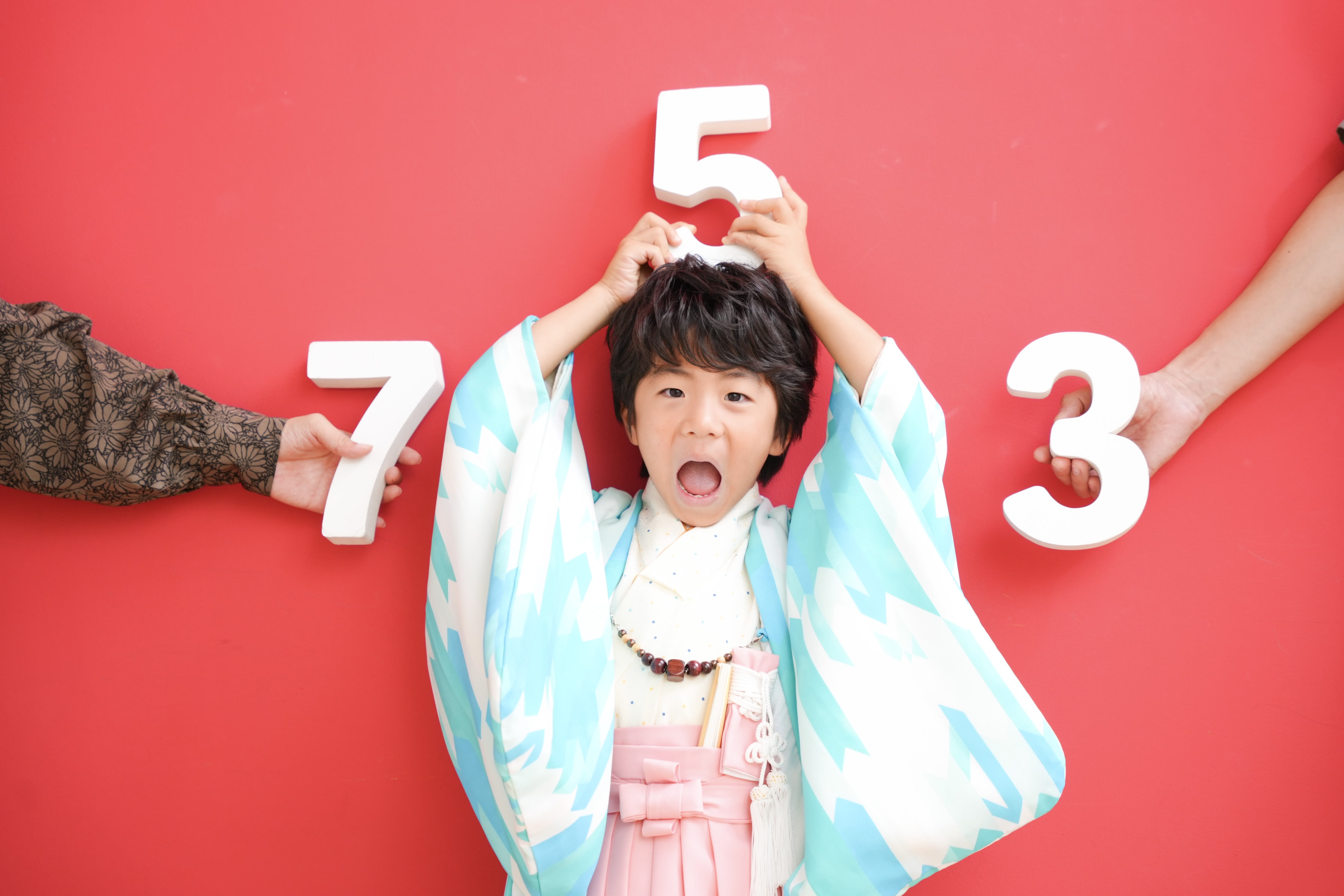 七五三　5歳男の子