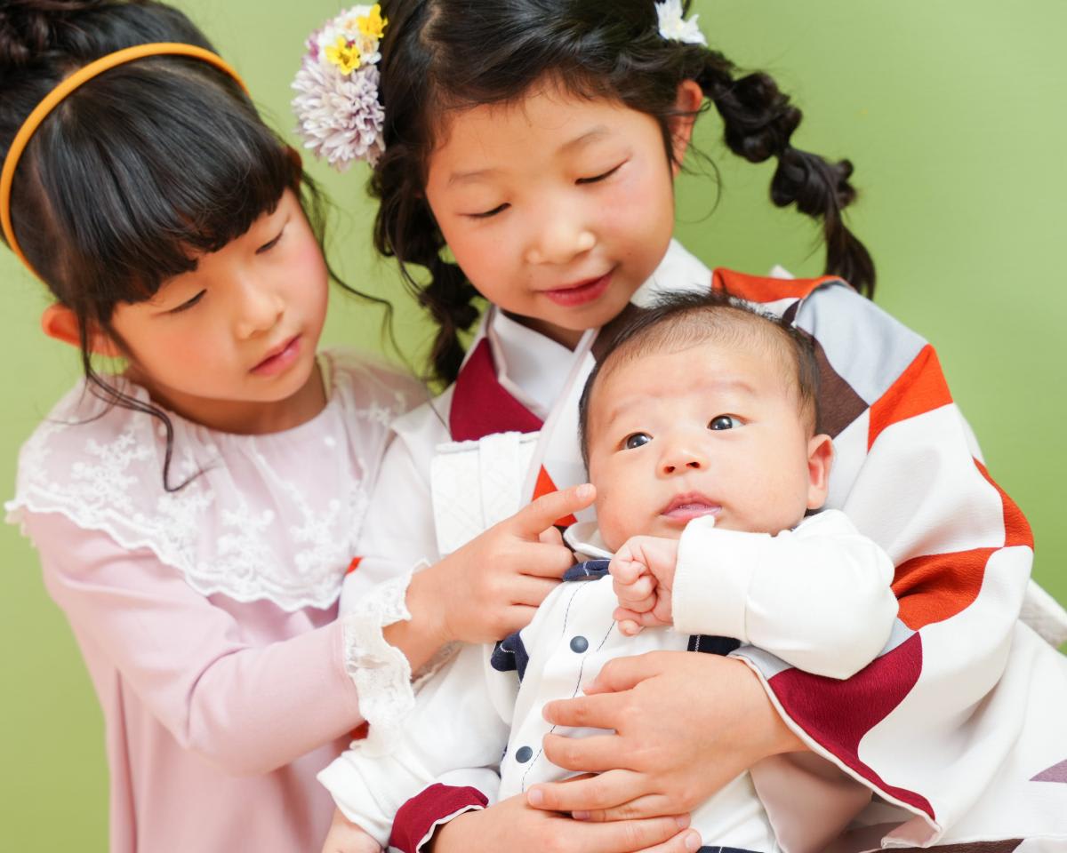 七五三　記念写真　兄弟フォト　キッズフォトハウス　HAPISTA