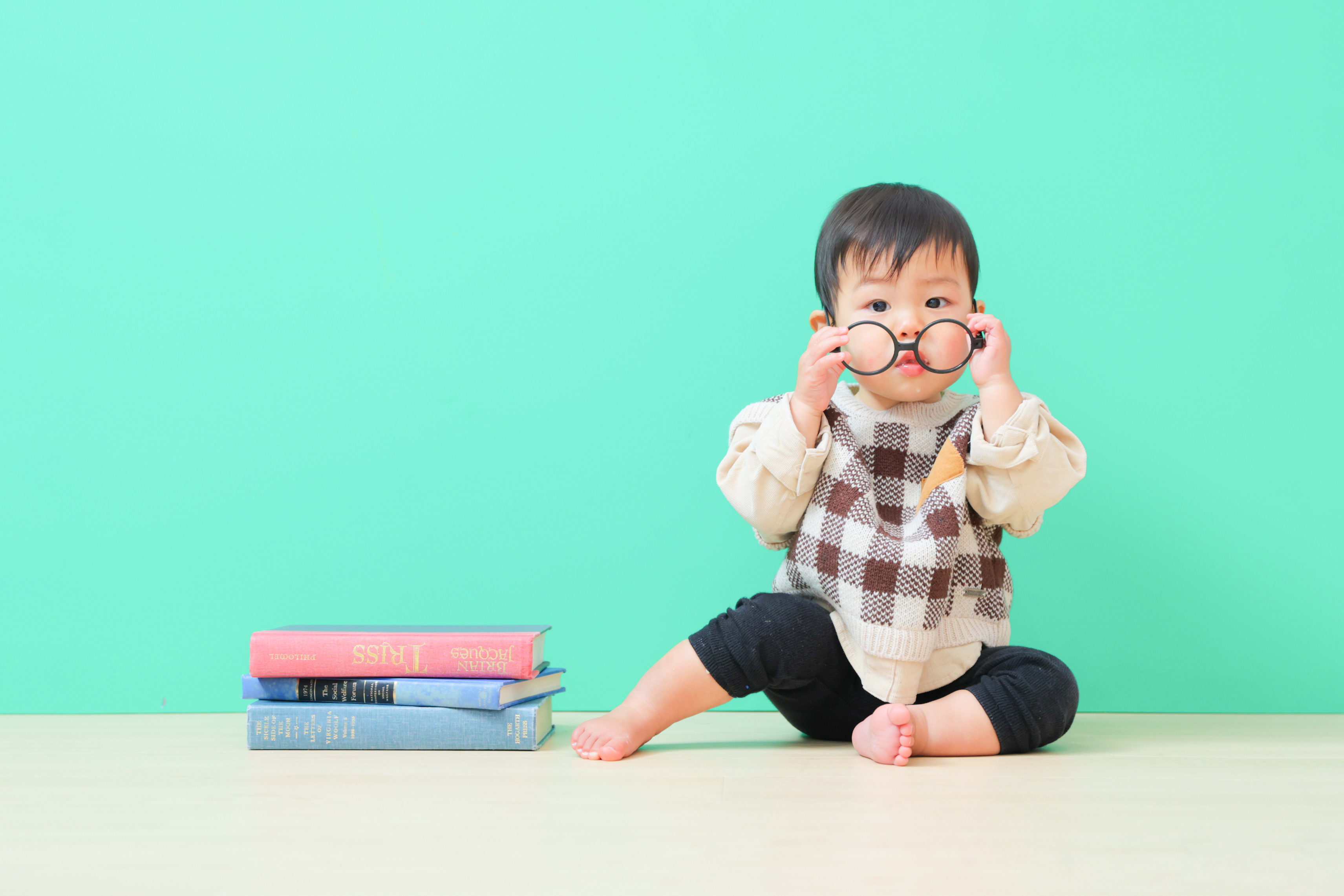 1歳男の子　1歳誕生日