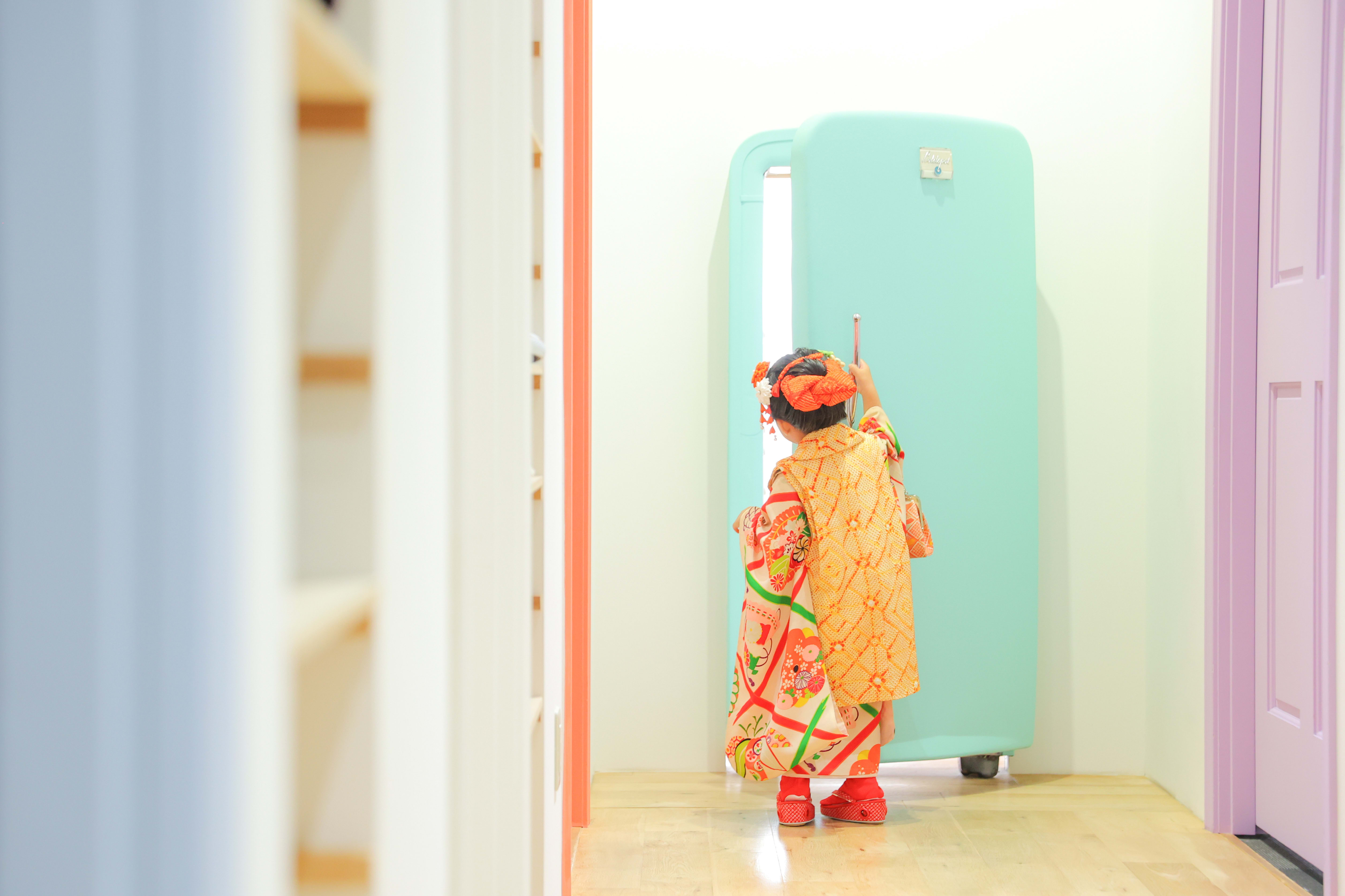 3歳女の子　753 七五三