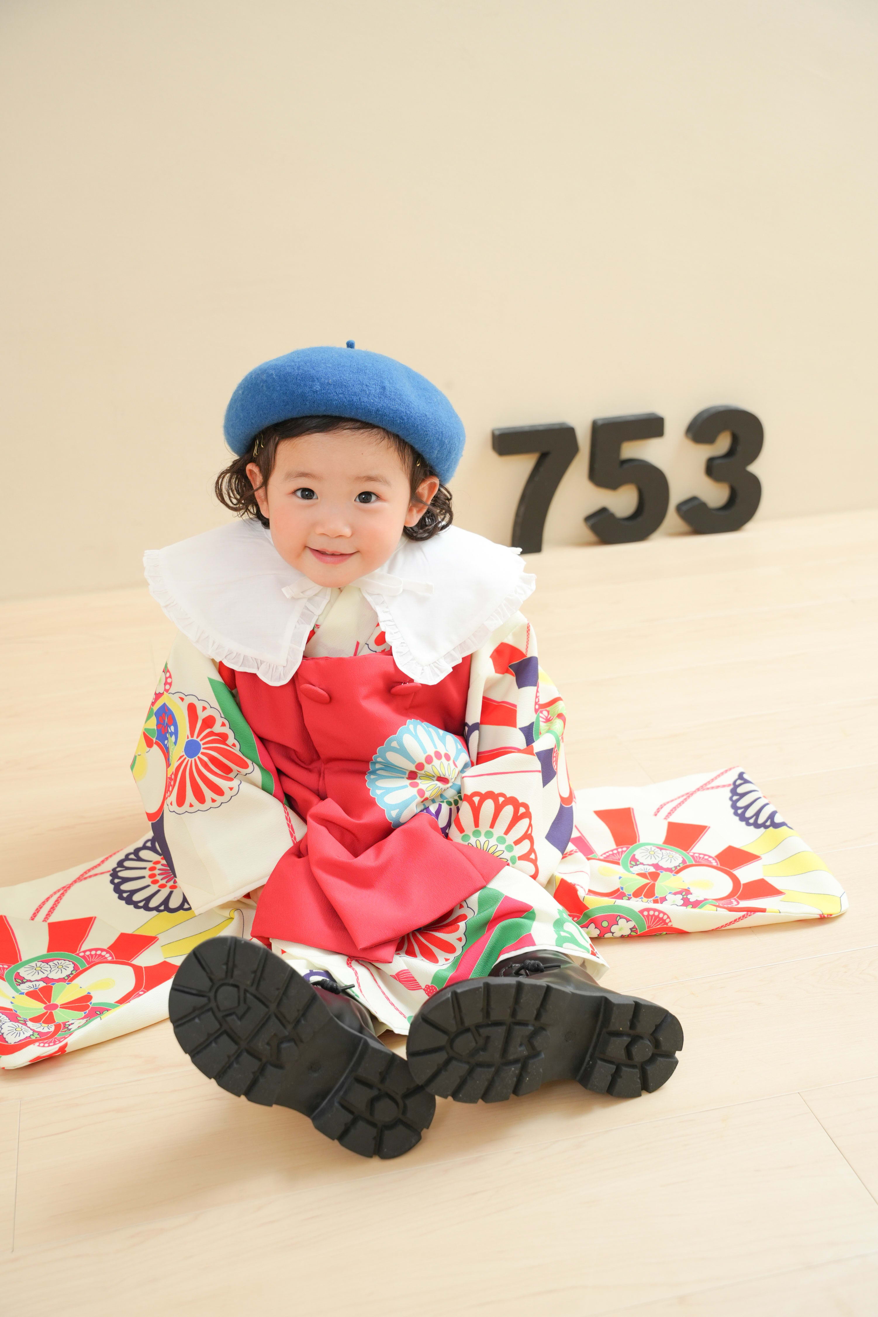 七五三　3歳　女の子