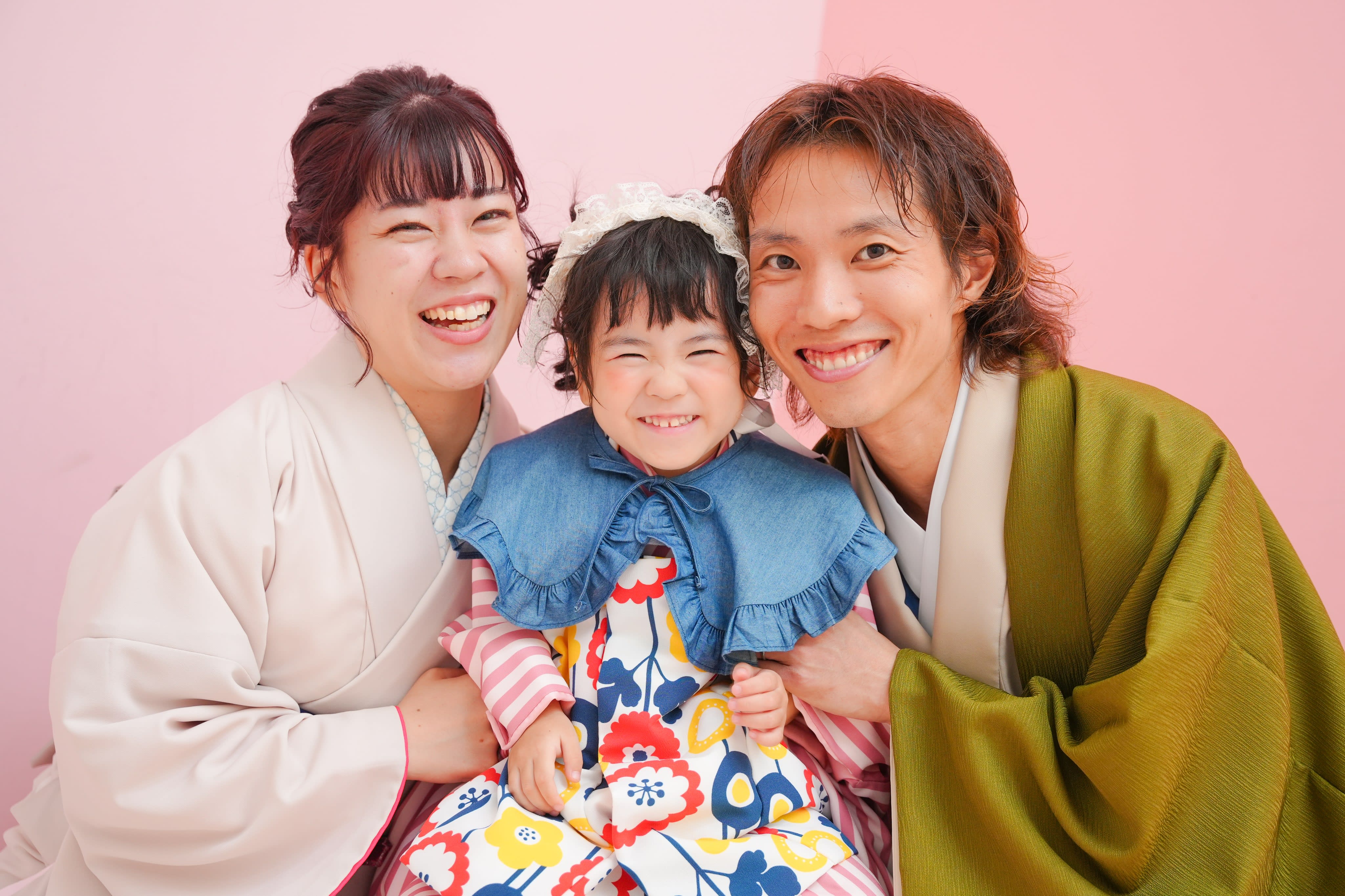 家族写真　着物　リンク