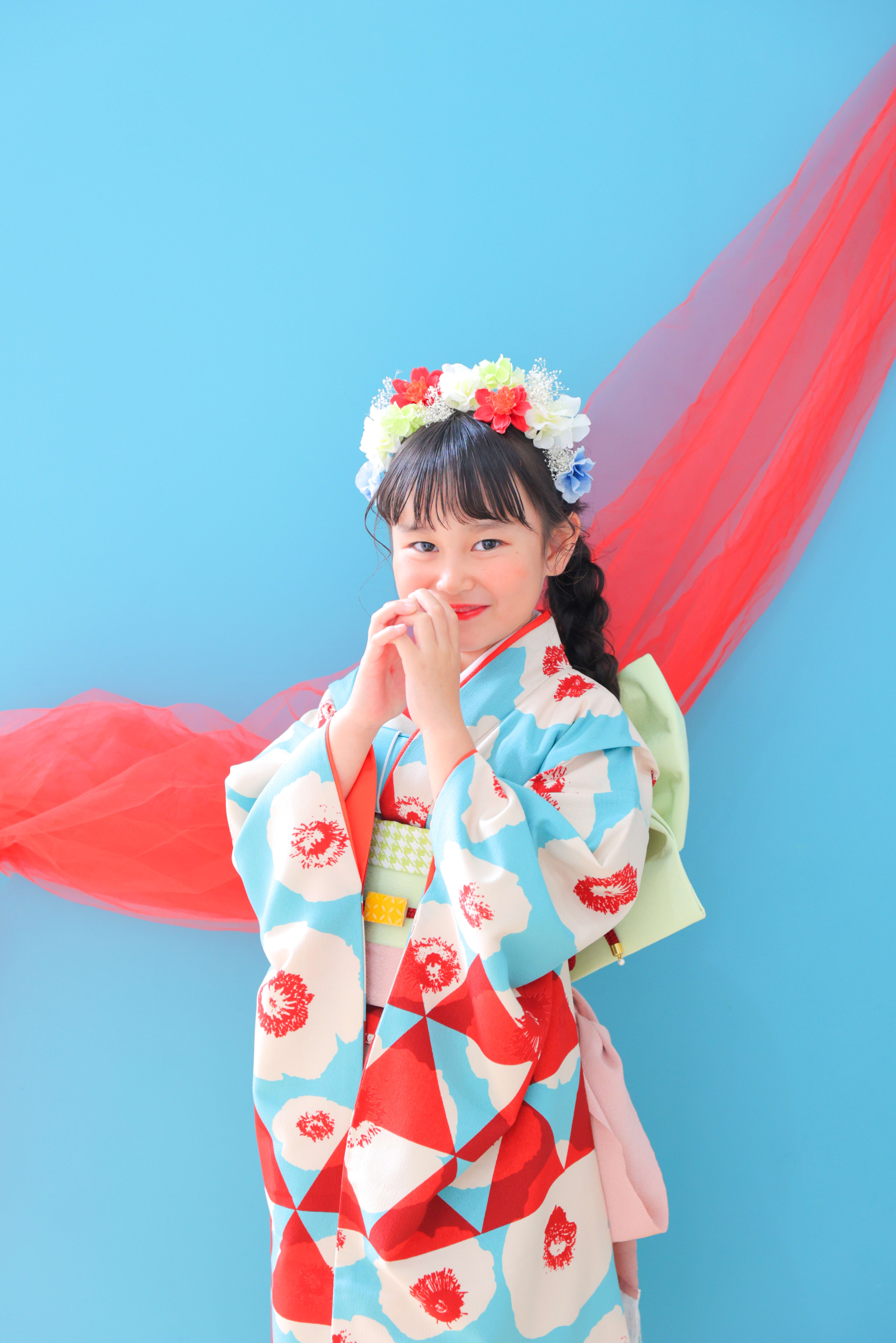 7歳女の子　753 七五三