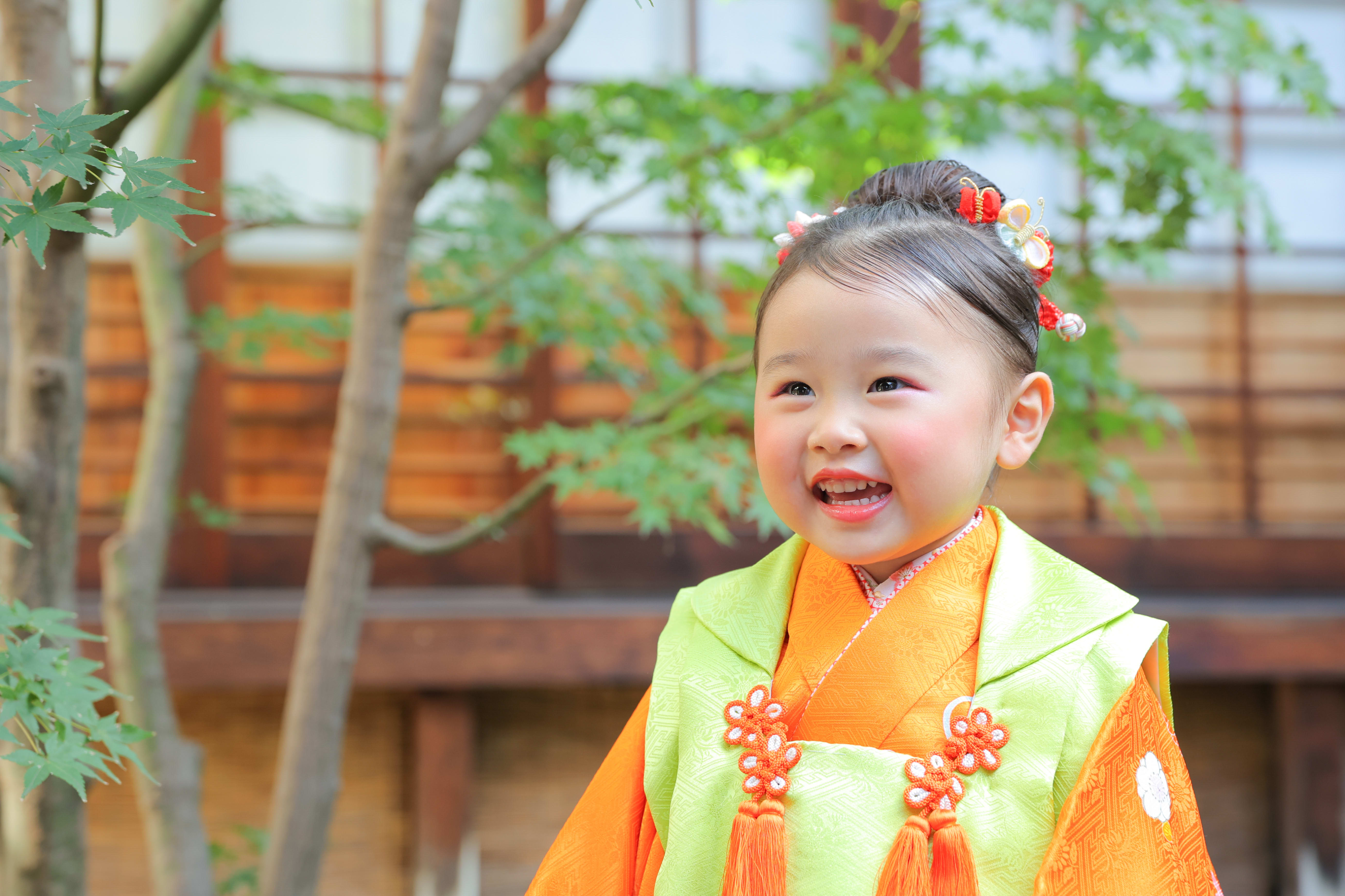 七五三　3歳女の子