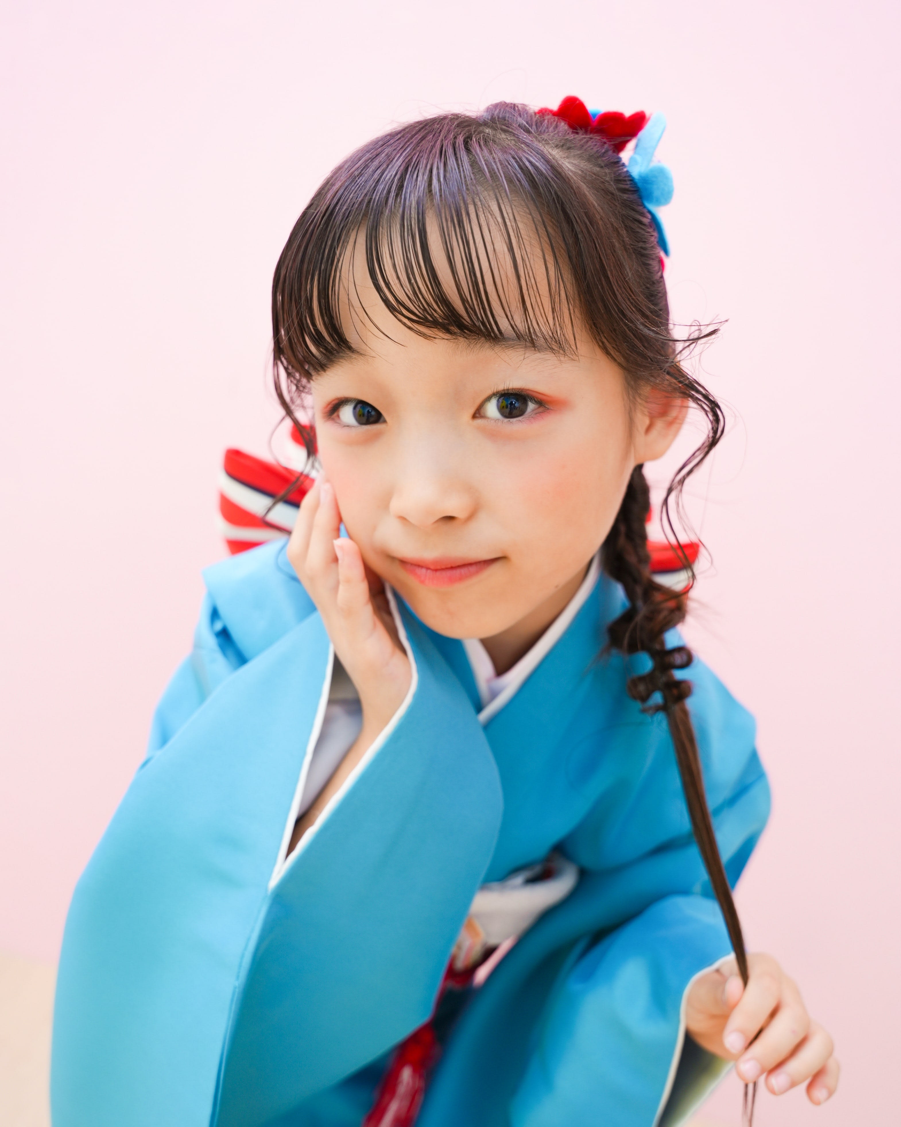 七五三　7歳　女の子　着物