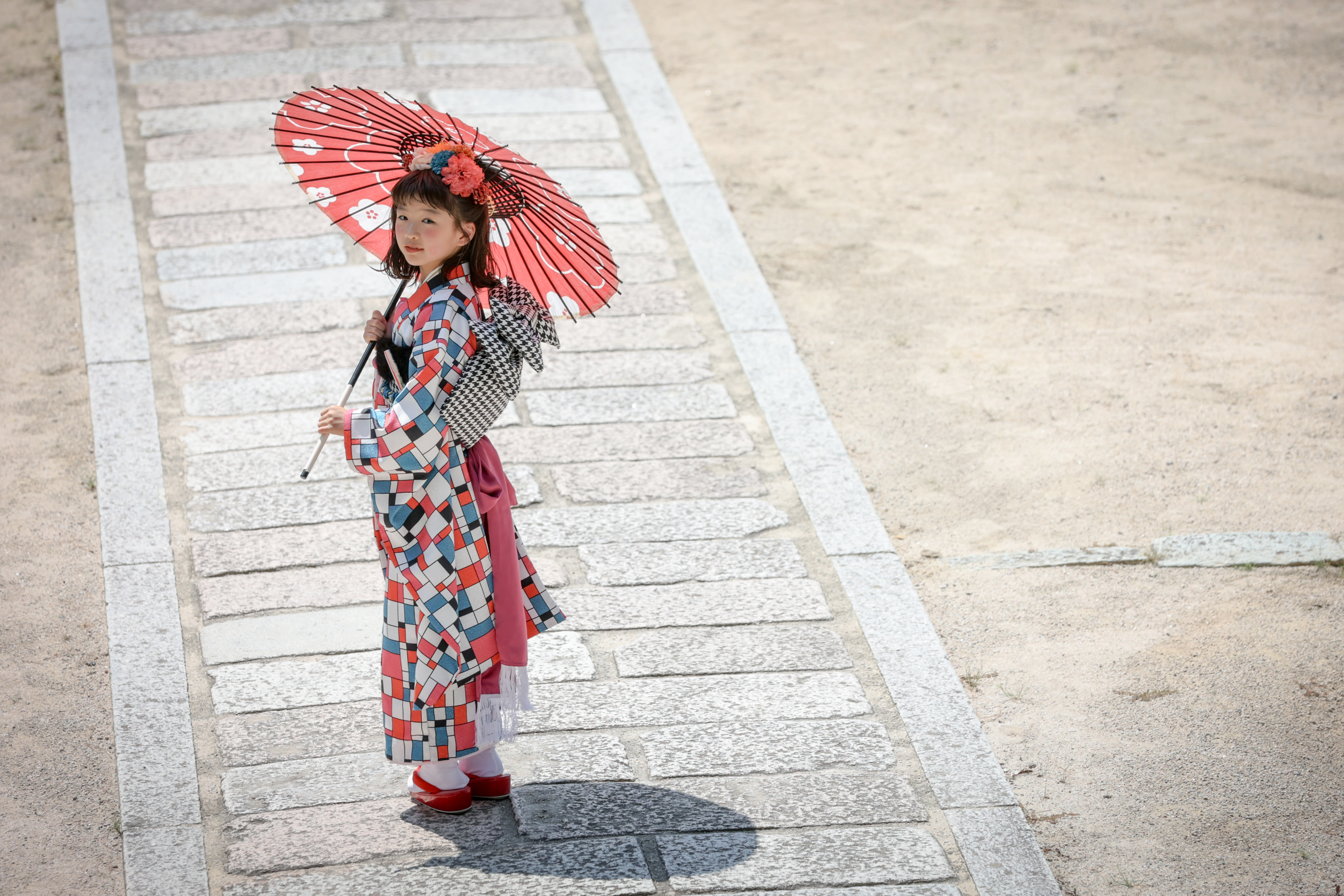7歳　神社　江坂神社