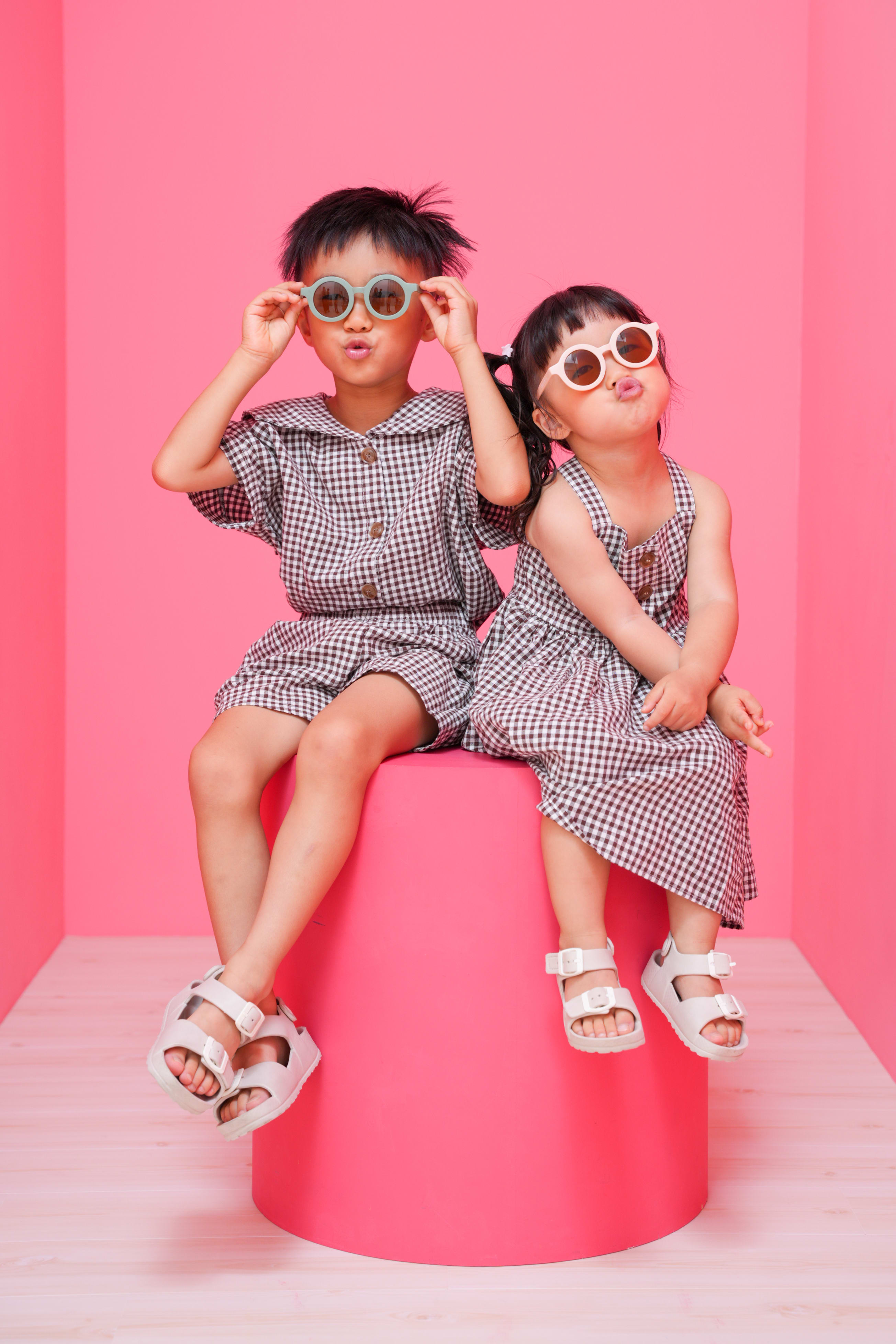 七五三　3歳　女の子　6歳　男の子　兄弟