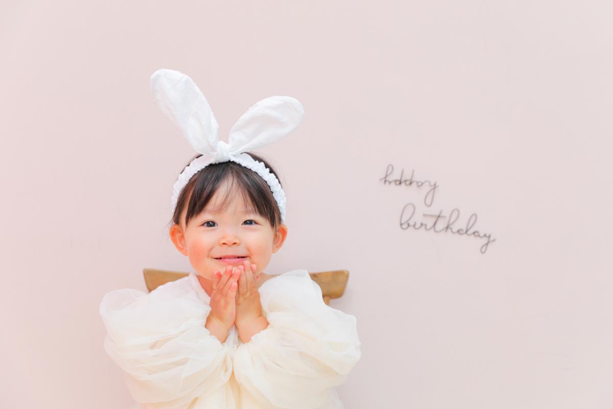 バースデー　お誕生日　女の子　キッズ写真　HAPISTA