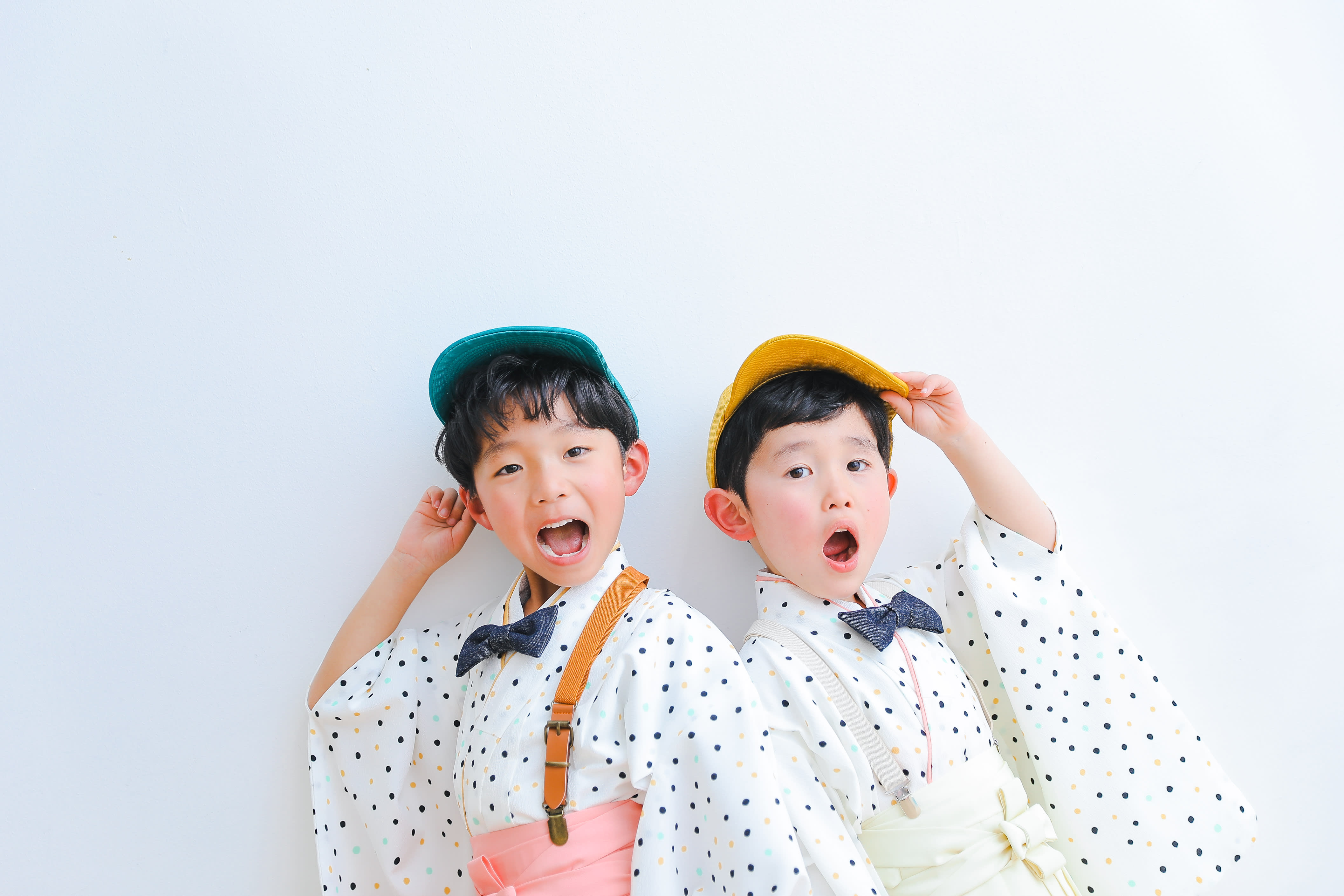 七五三　記念写真　兄弟フォト　キッズフォトハウス　HAPISTA