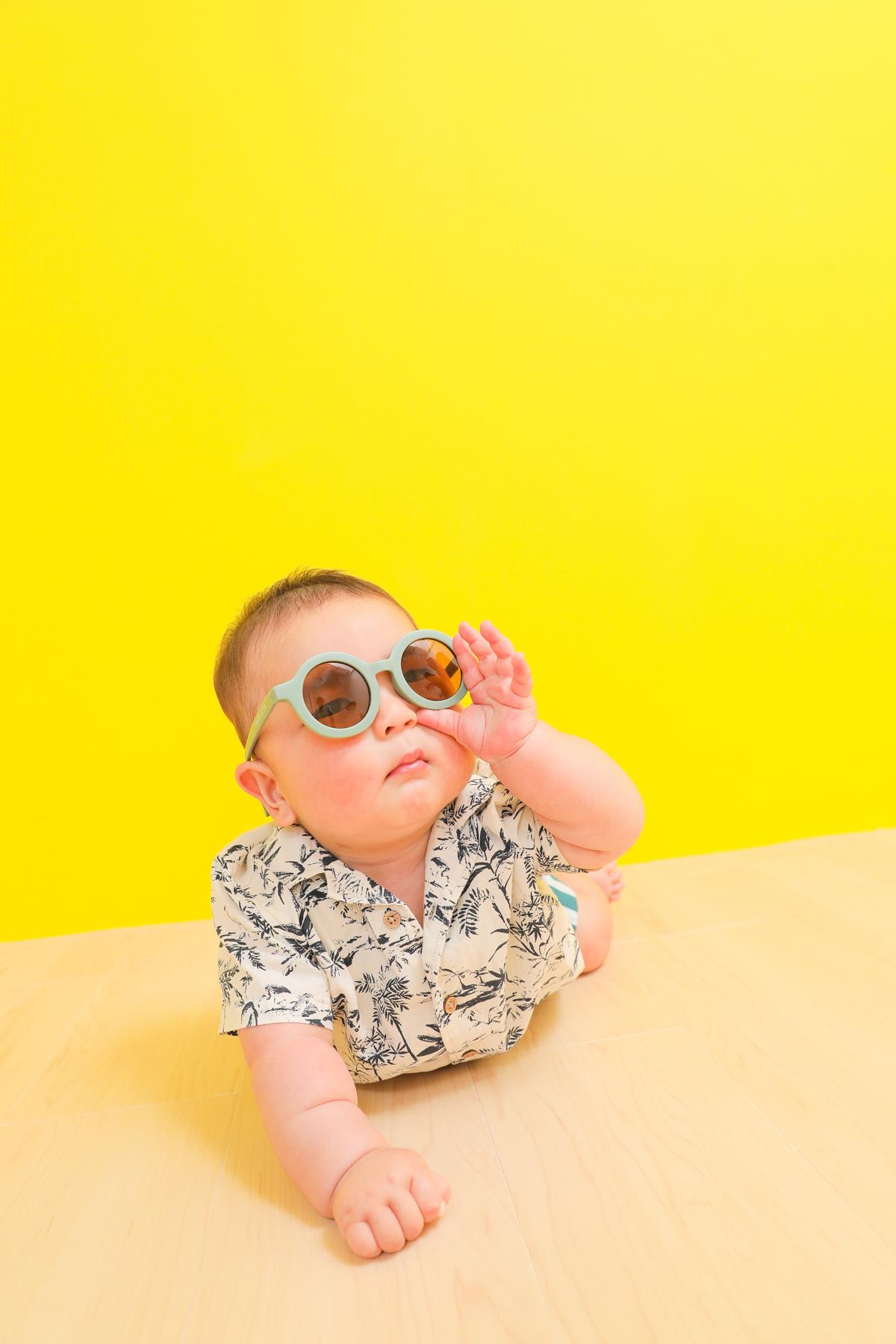 ベビー　赤ちゃん　記念日　お誕生日　メガネ　キッズフォトハウス　HAPISTA