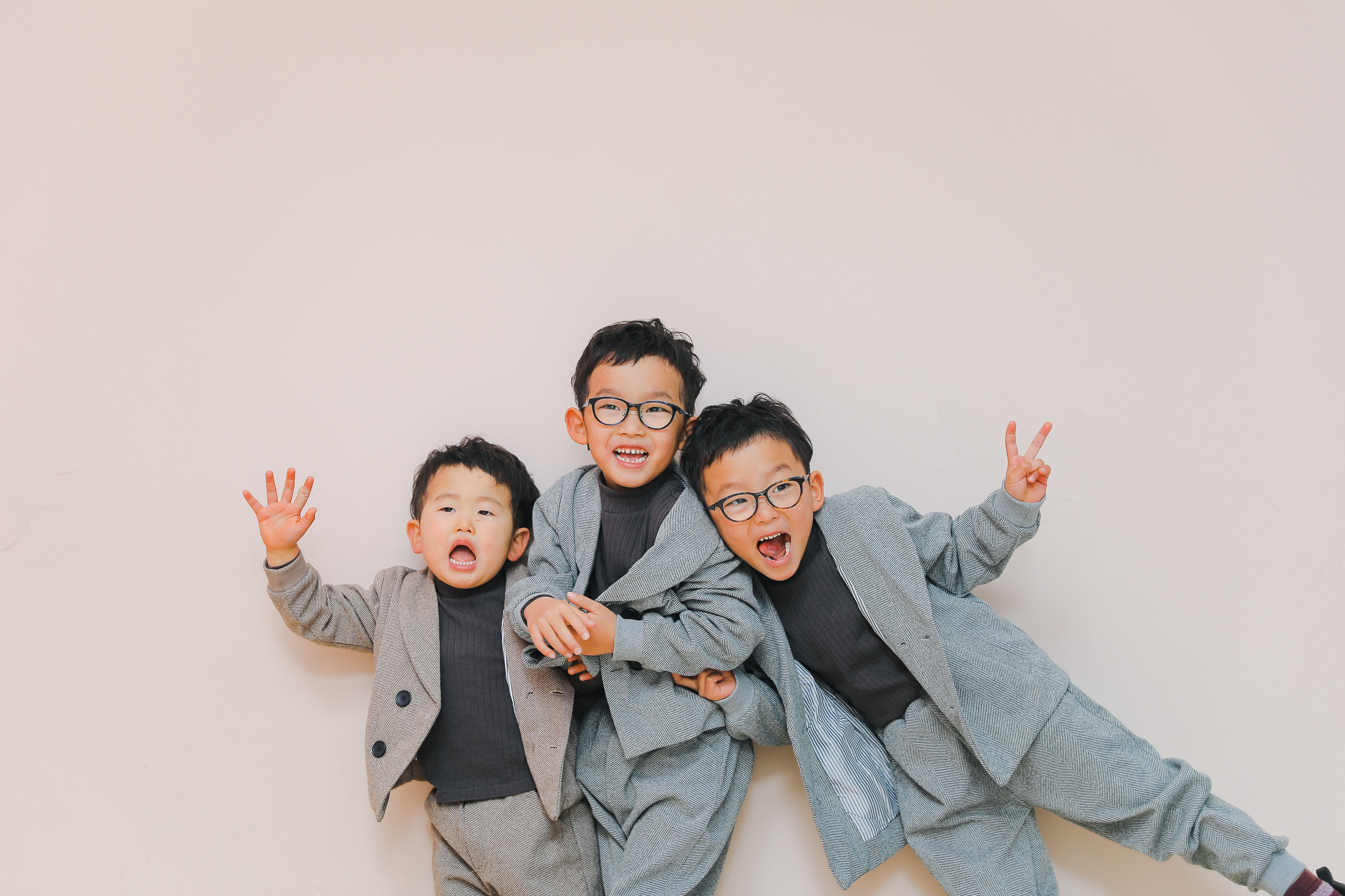 きょうだい撮影　写真　フォトスタジオ　ハピスタ