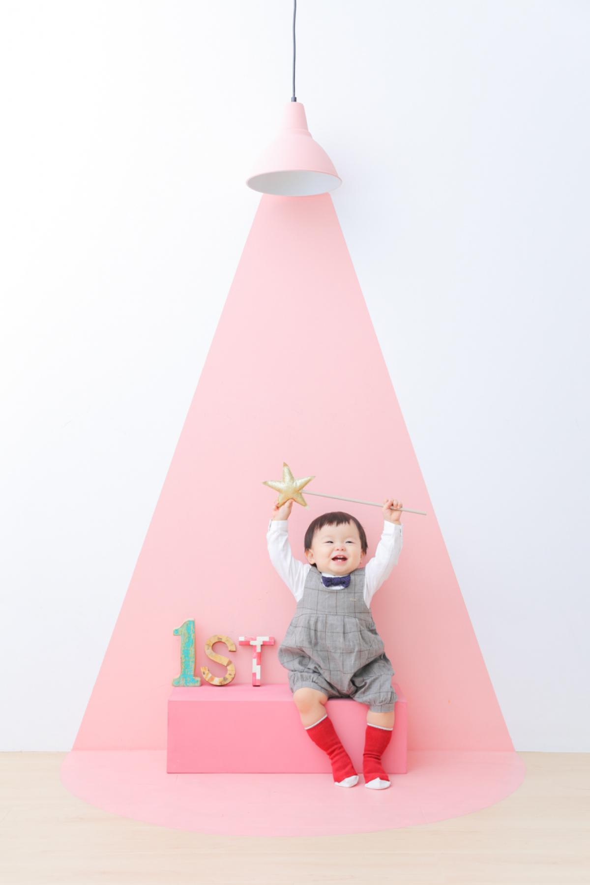 バースデー　お誕生日　1才男の子　キッズ写真　HAPISTA