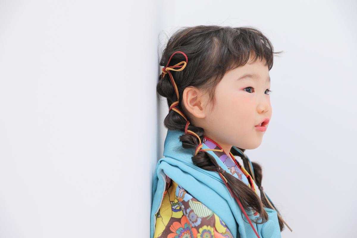 七五三　記念写真　女の子　キッズフォトハウス　HAPISTA