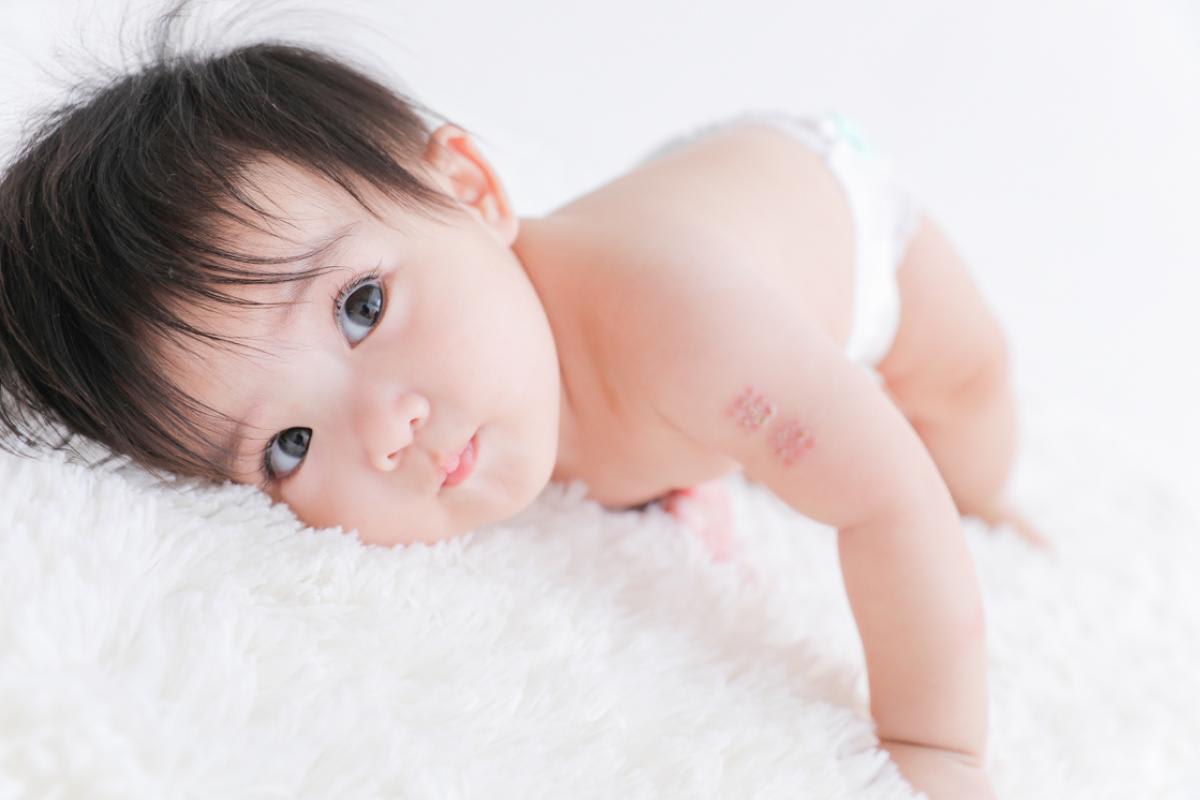 ベビーフォト　赤ちゃん　記念日　オムツ　キッズフォトスタジオ　HAPISTA