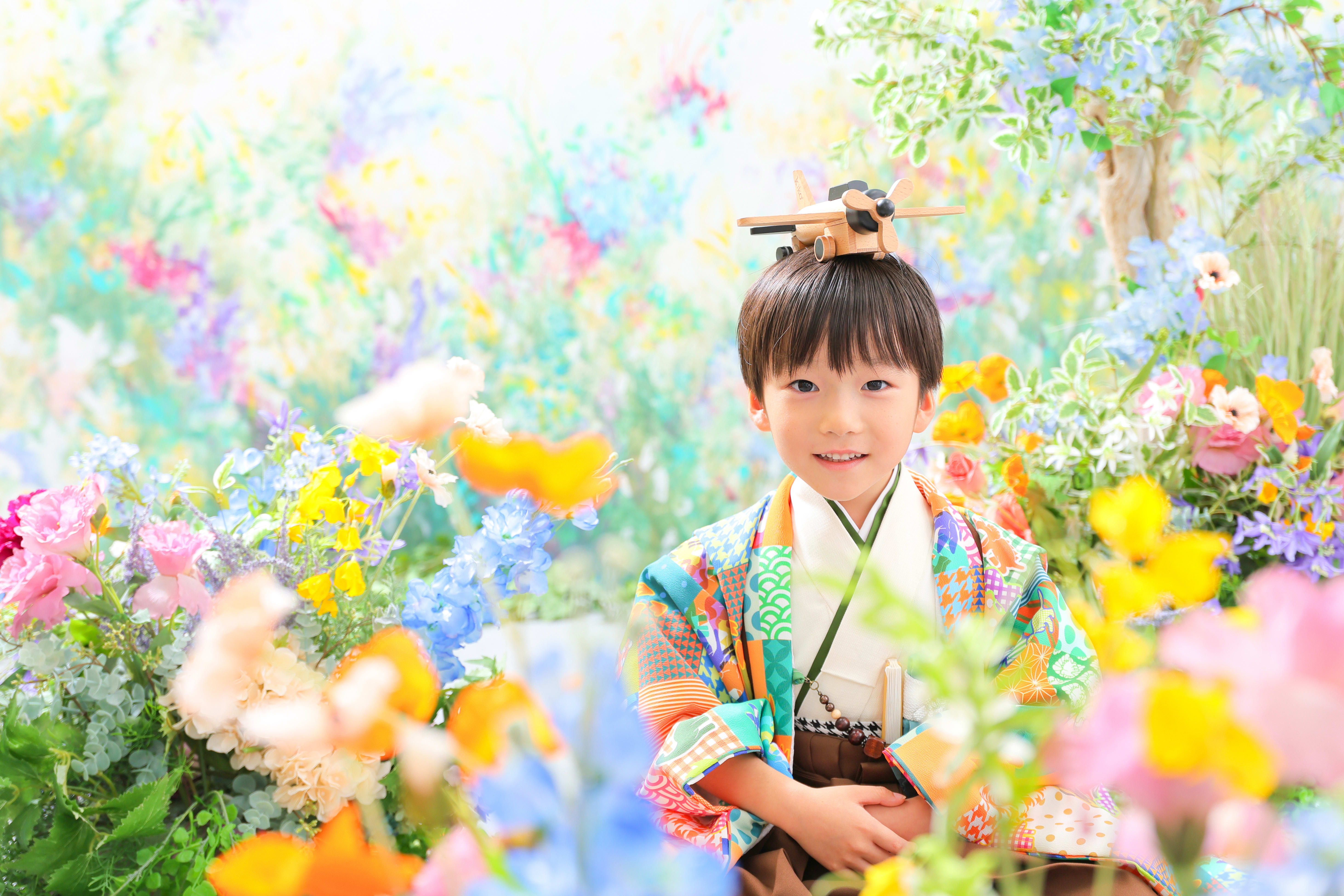 5歳男の子　753 七五三