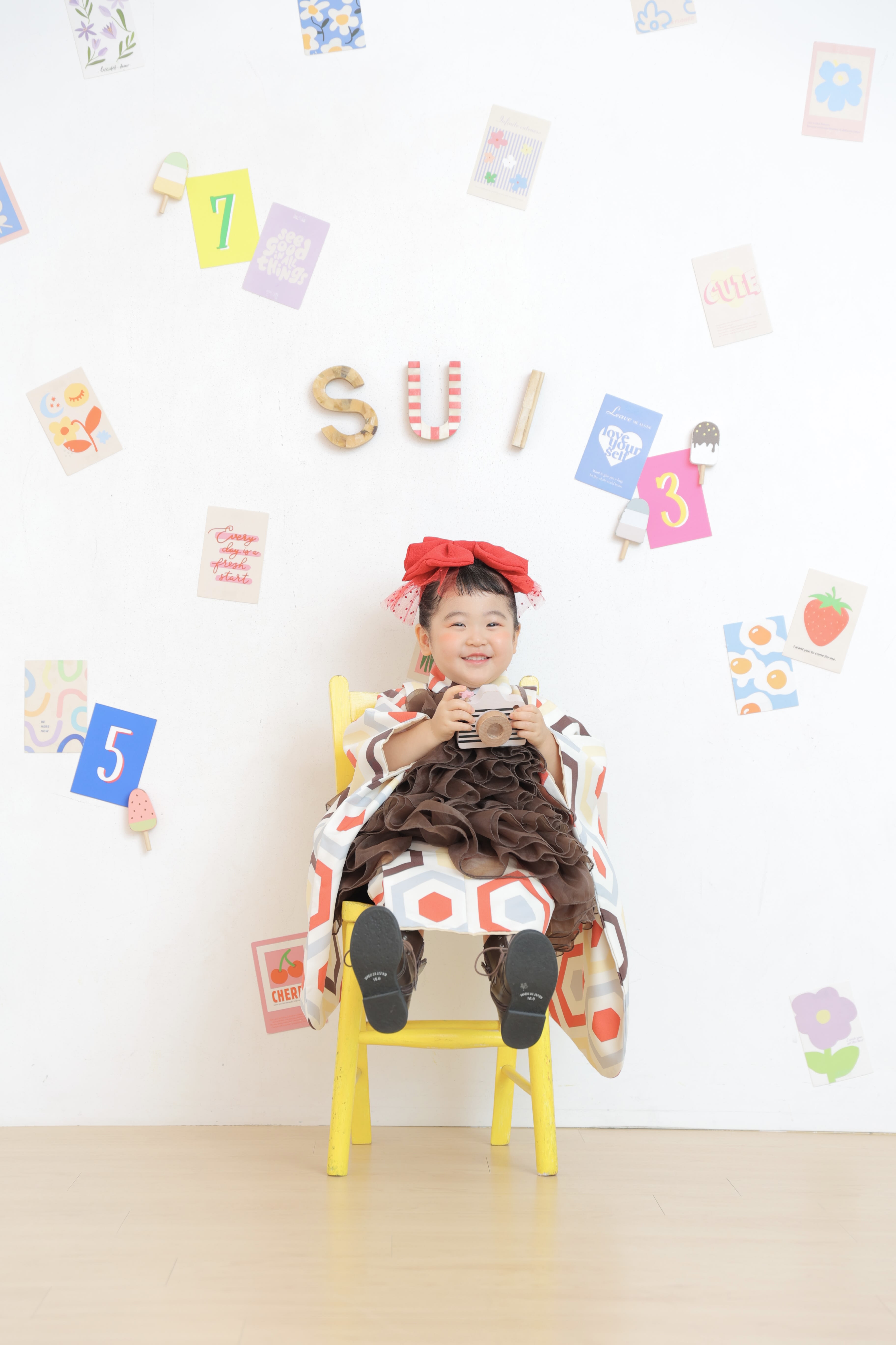 七五三　3歳女の子