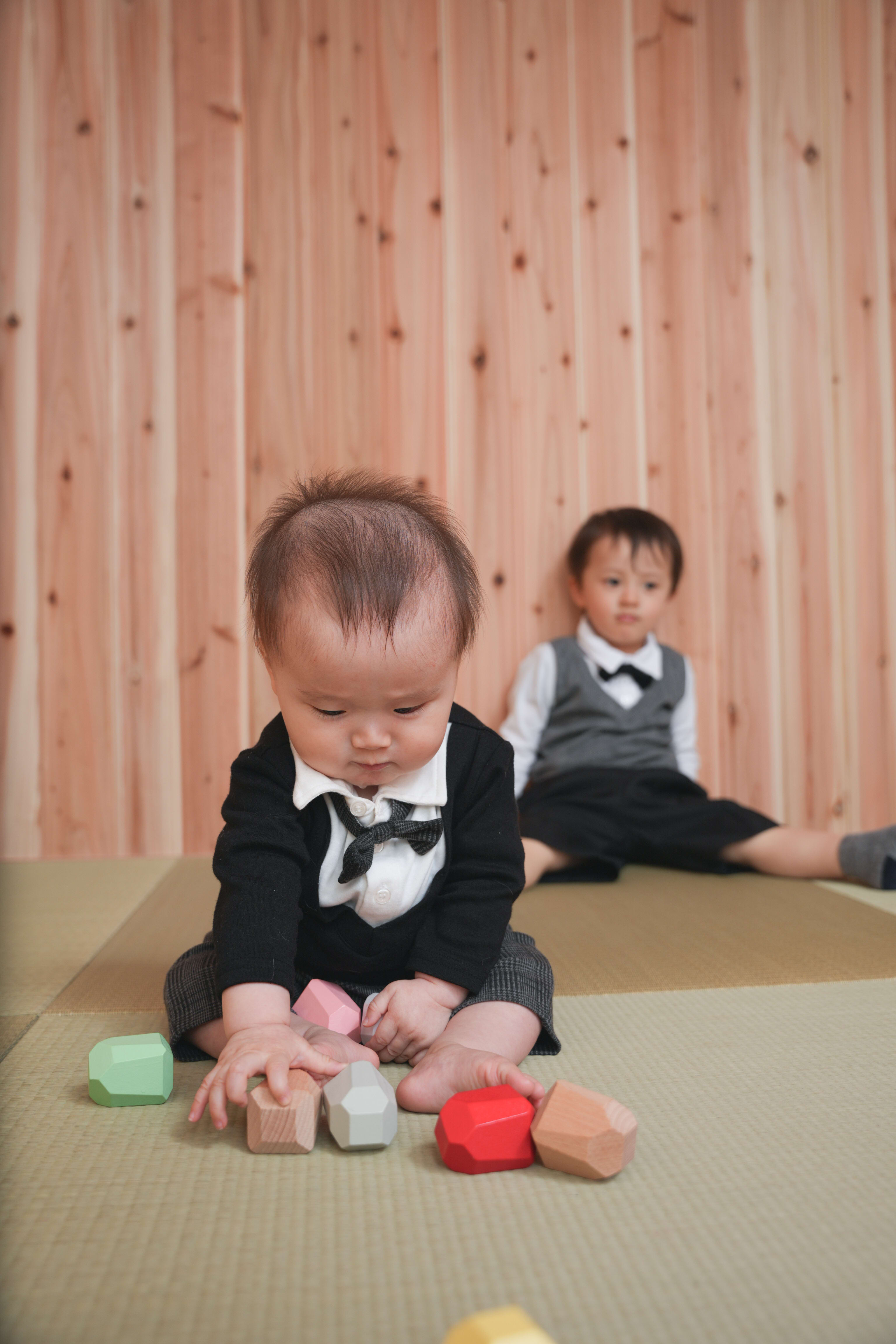 誕生日　誕生日撮影　バースデー　バースデーフォト　バースデー撮影　持込衣装　キッズフォトスタジオ　大阪フォトスタジオ　フォトスタジオ　堺市フォトスタジオ　　兄弟