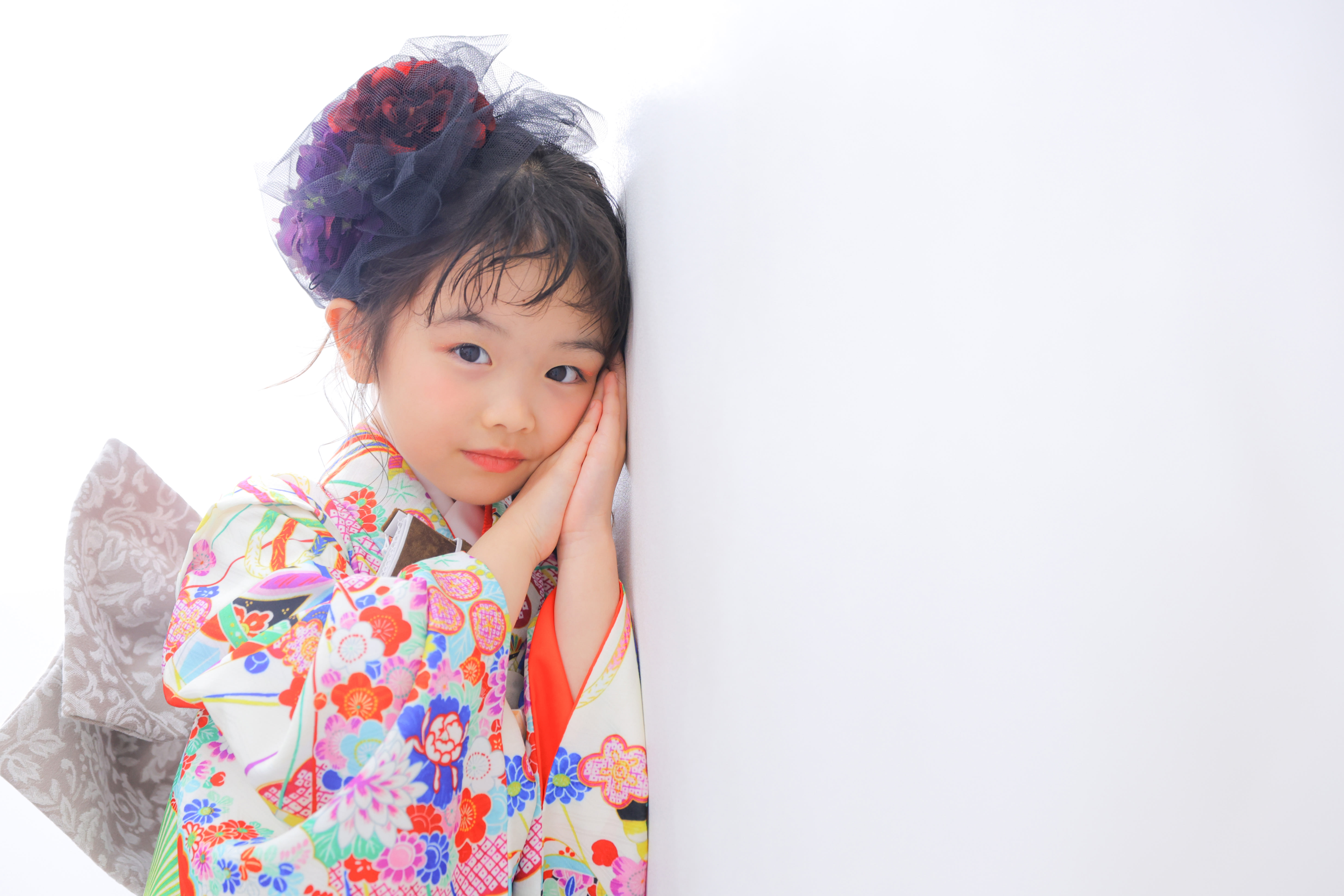 7歳女の子　753 七五三