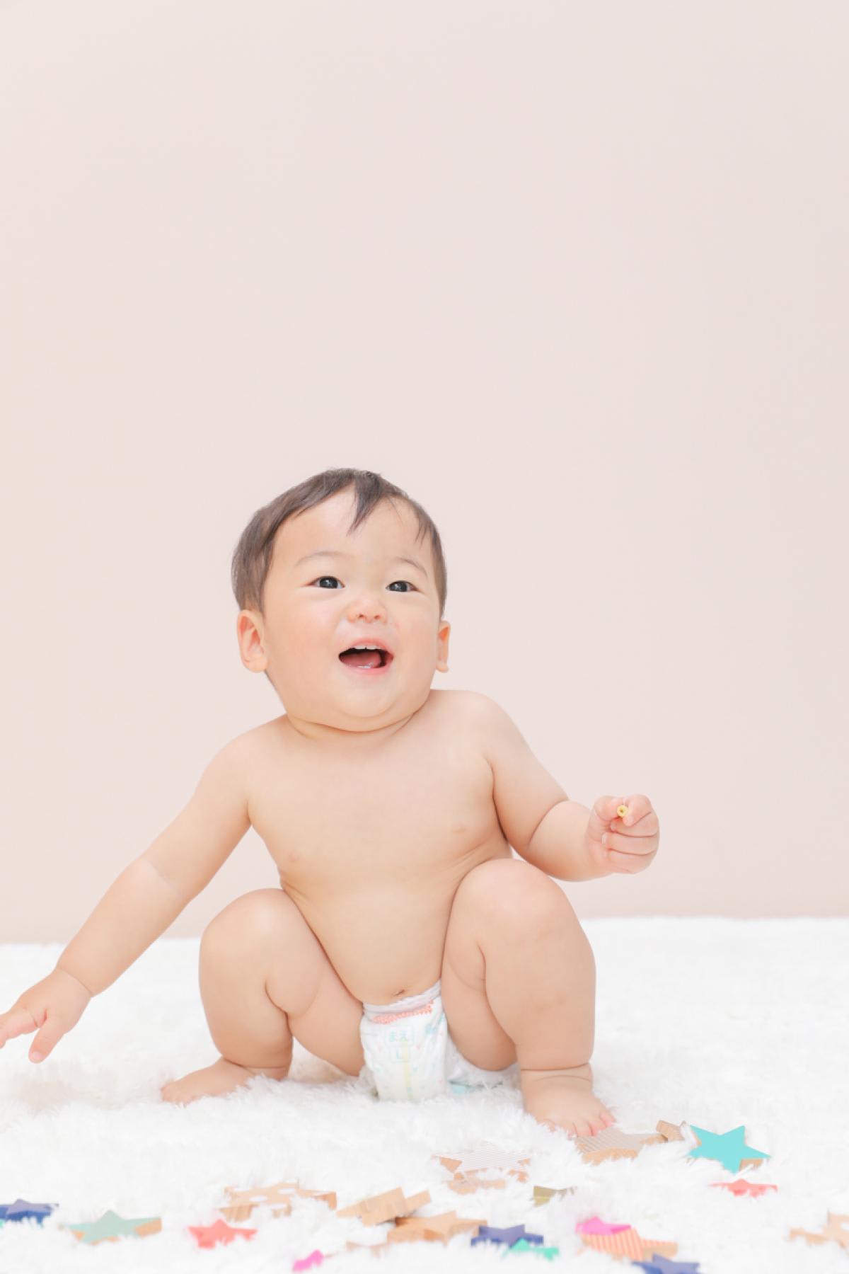 バースデー　お誕生日　オムツ　キッズ写真　HAPISTA
