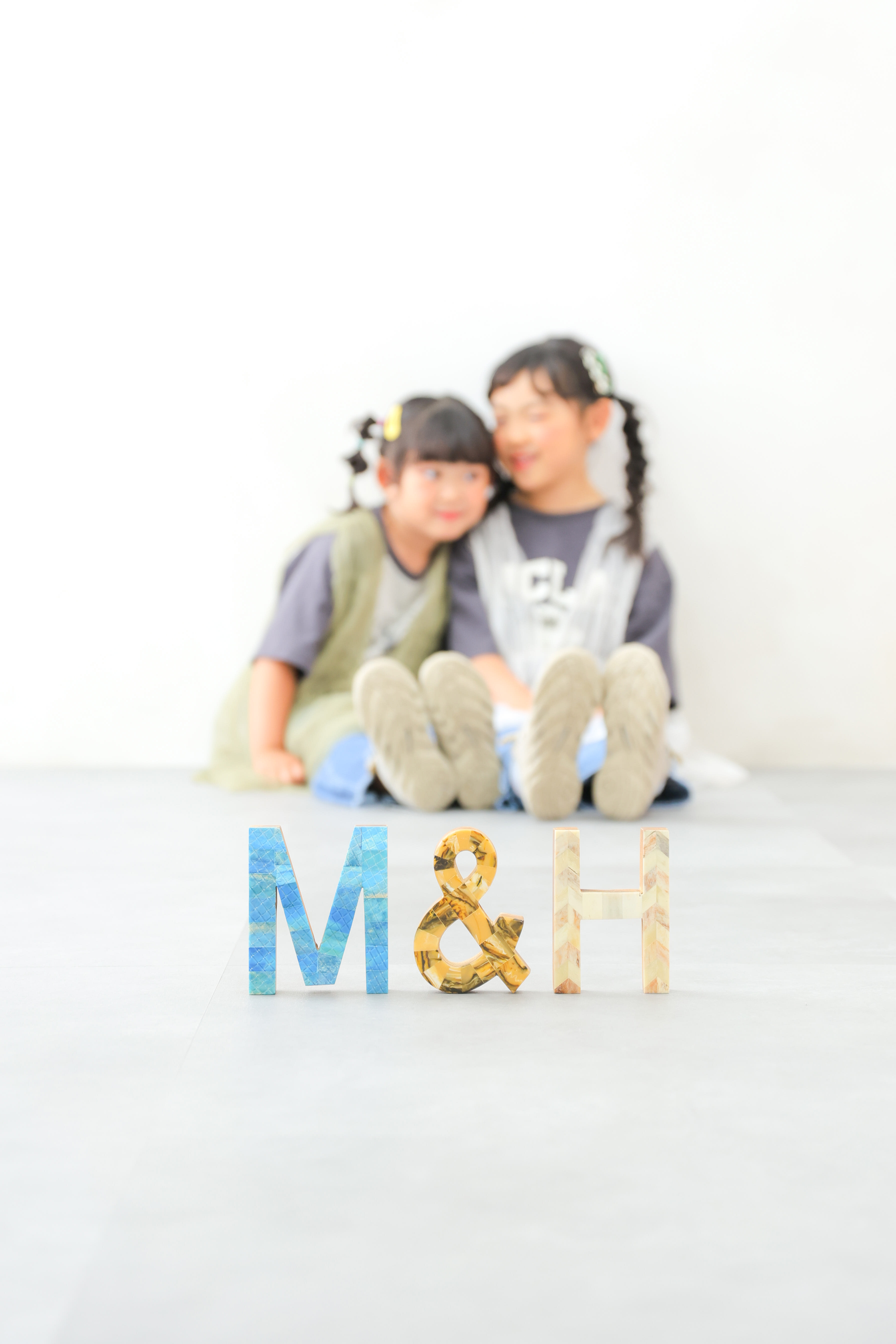 家族写真　姉妹写真