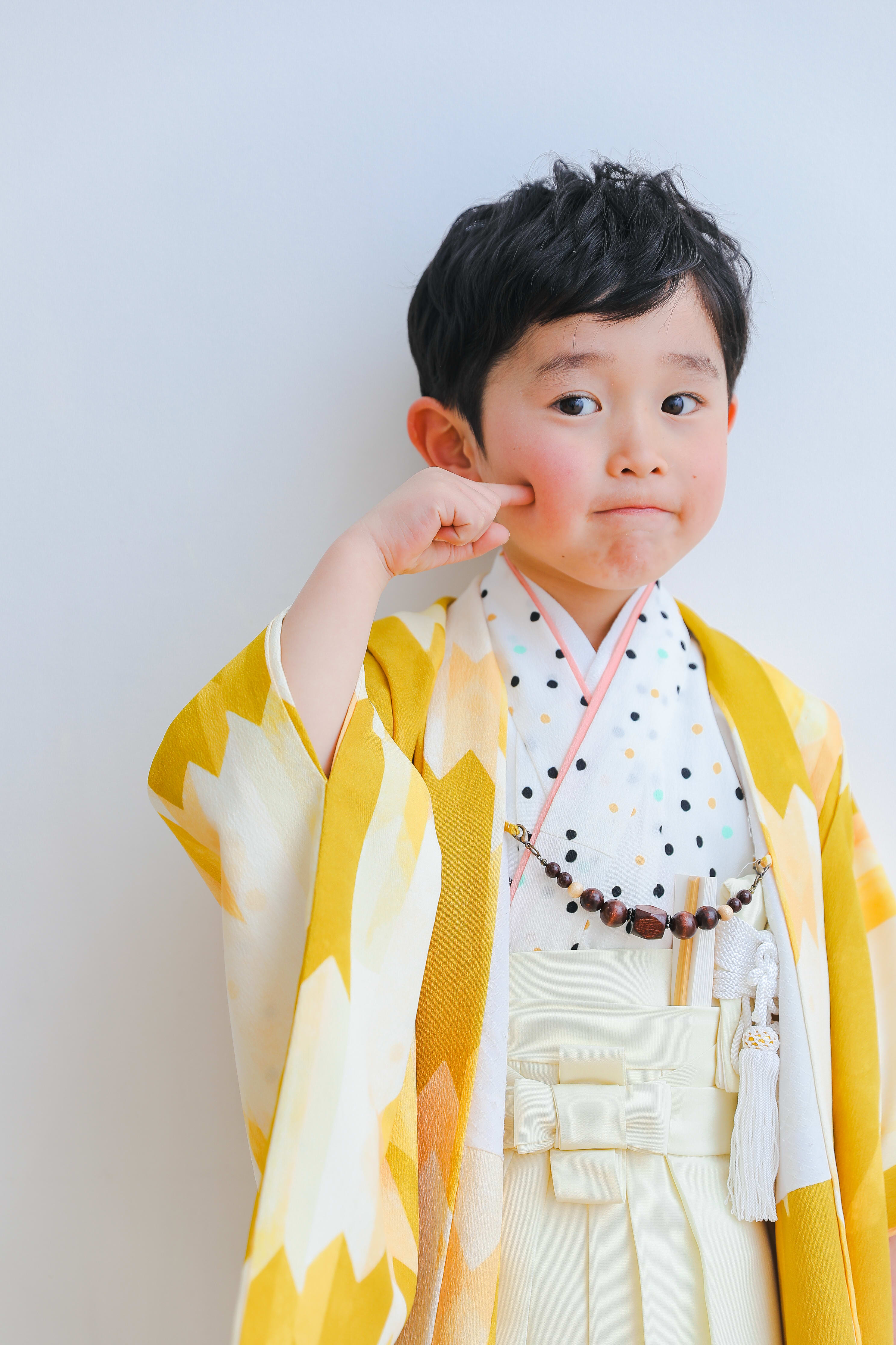 七五三　記念写真　男の子　キッズフォトハウス　HAPISTA