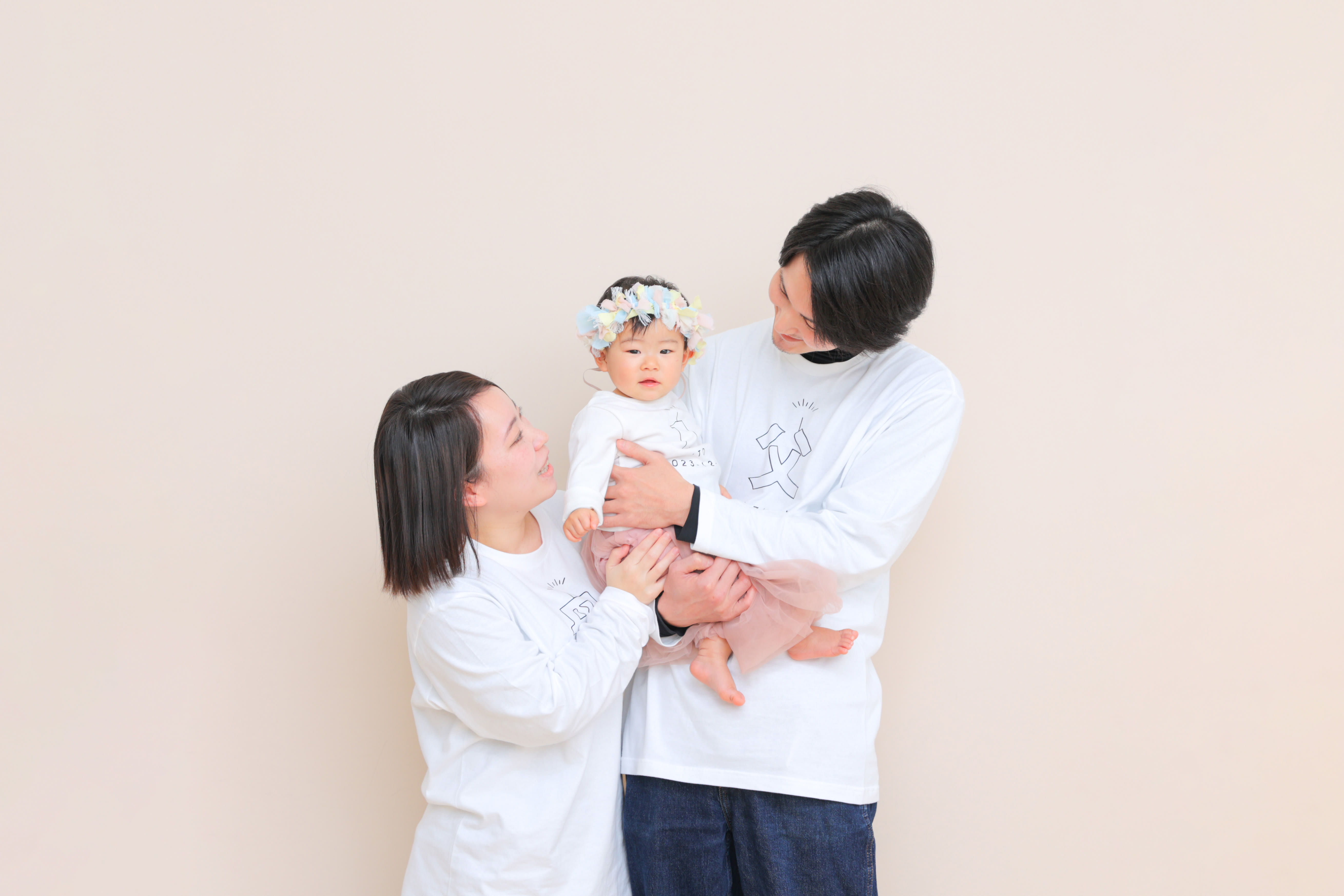 1歳女の子　1歳誕生日