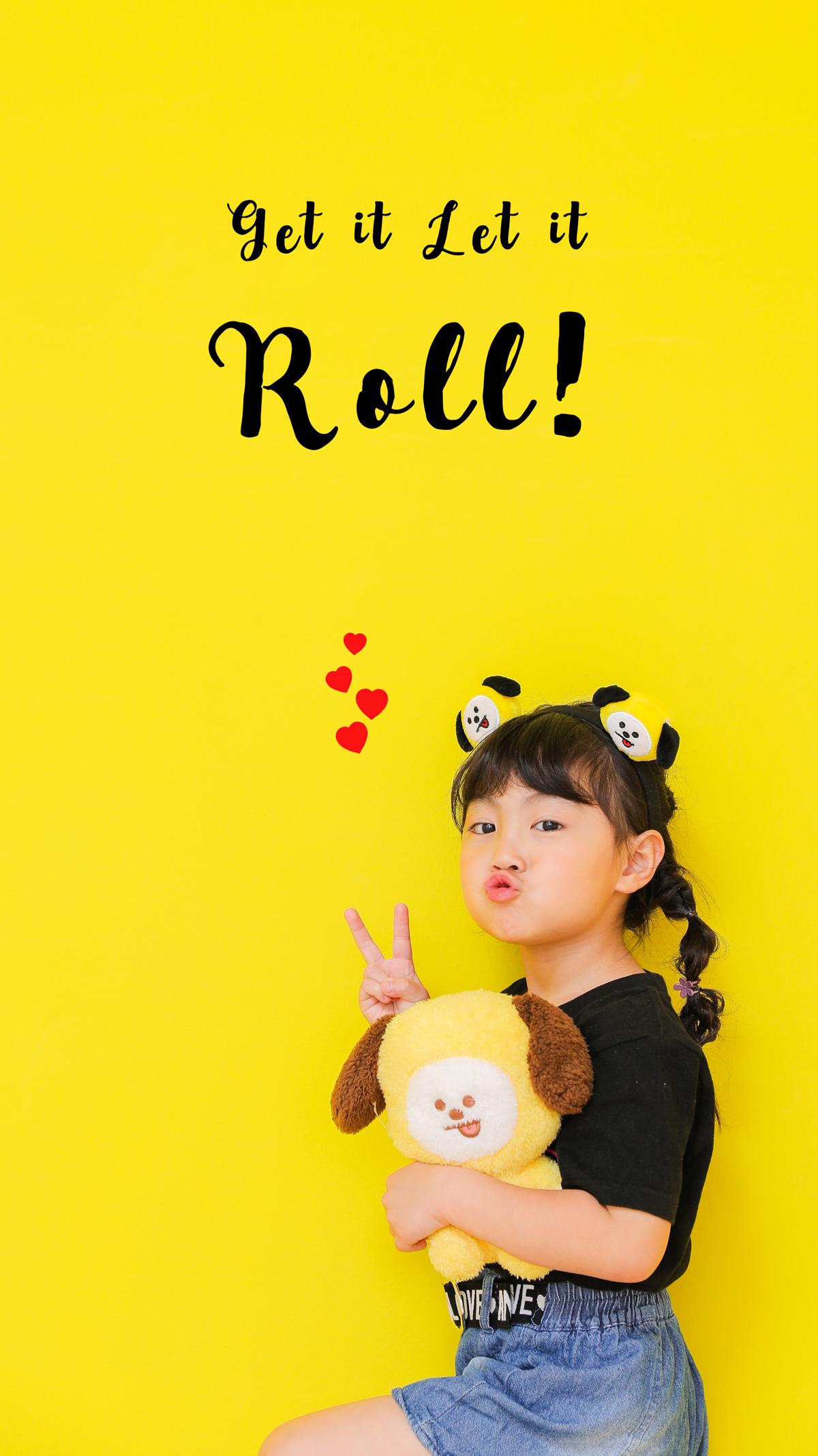 バースデー　お誕生日　カラフル　bts　キッズ写真 　ハピスタ