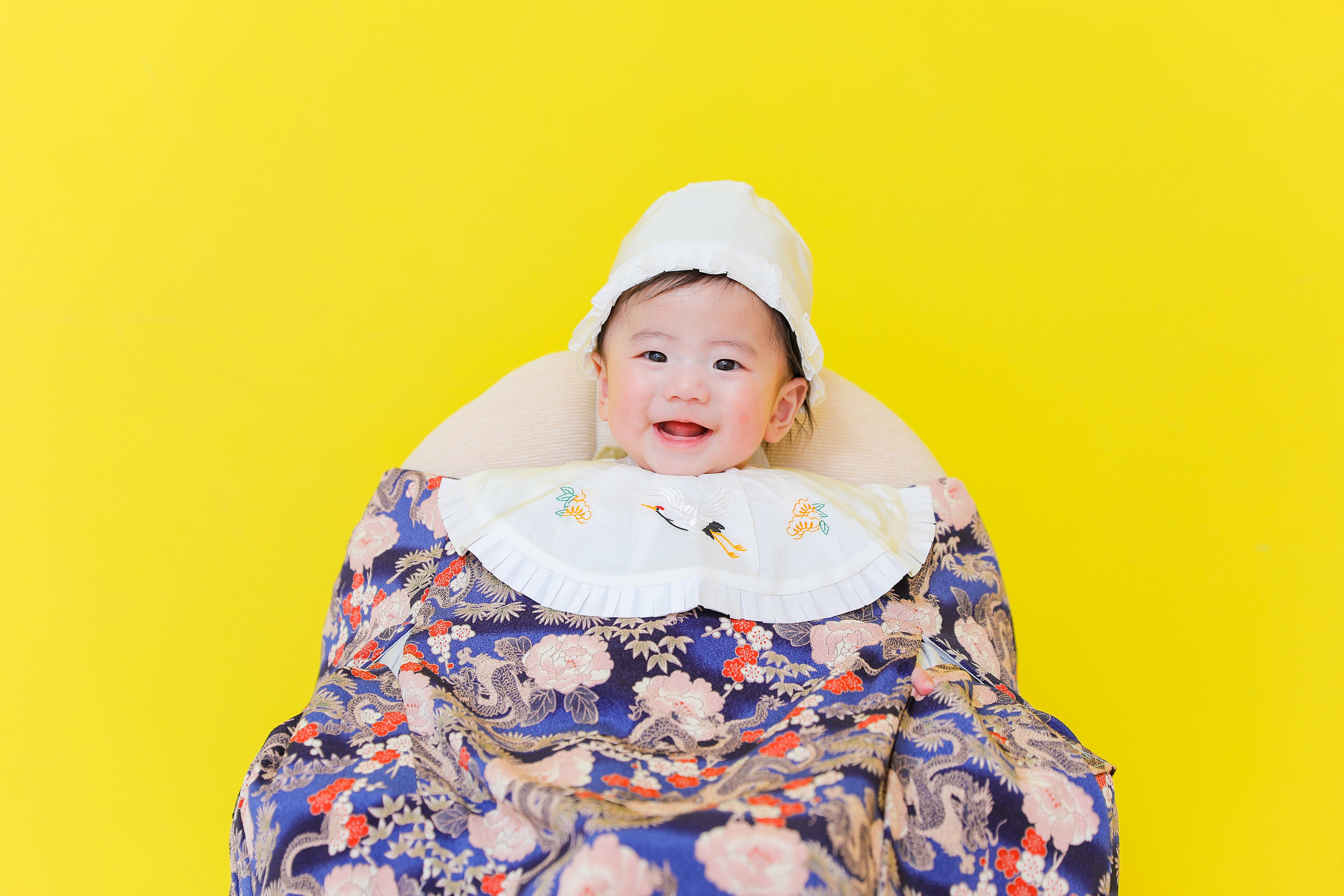 お宮参り　記念写真　赤ちゃん　キッズ写真　ハピスタ