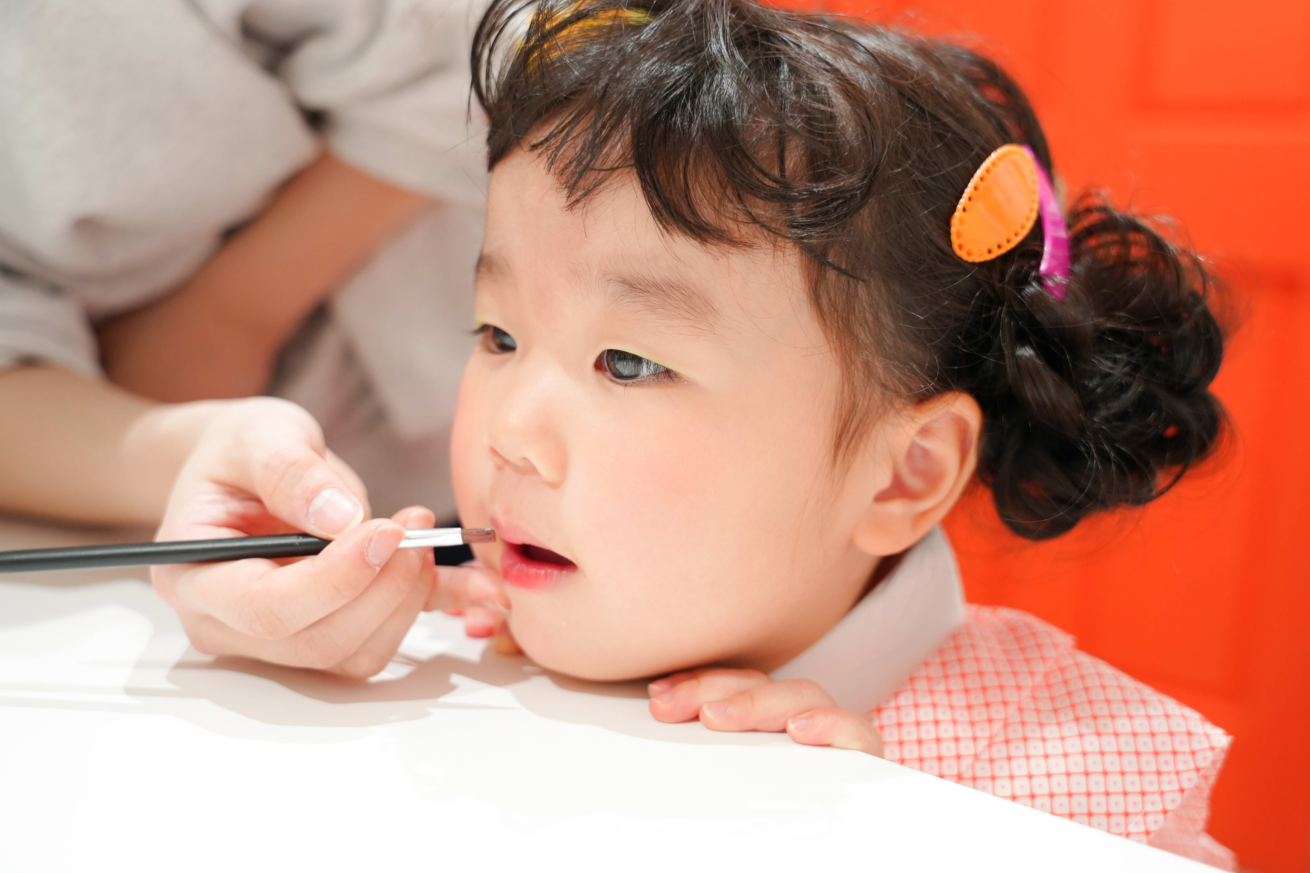 七五三　七五三撮影　3歳　3歳女の子　キッズフォトスタジオ　大阪フォトスタジオ