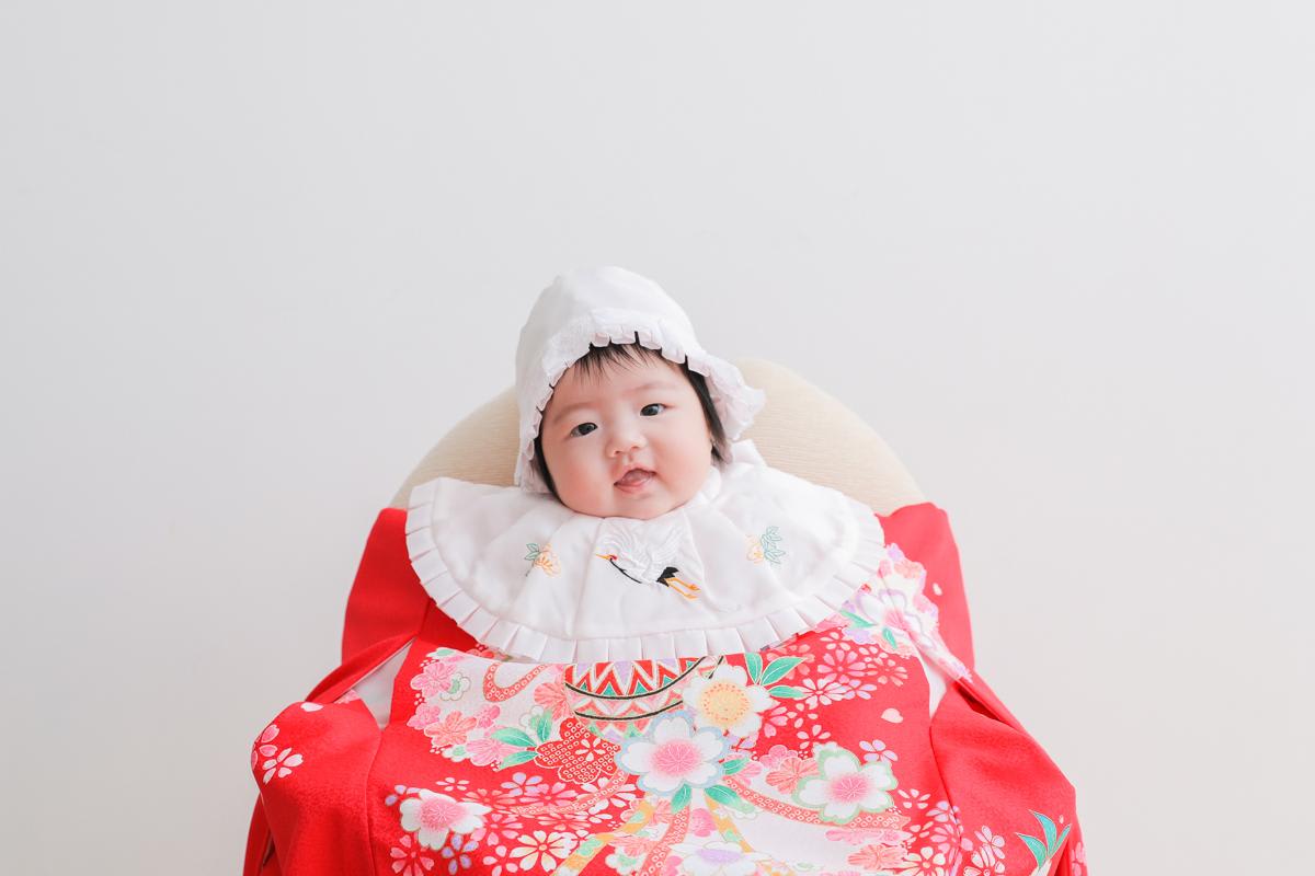 お宮参り　赤ちゃん　記念日　キッズフォトスタジオ　HAPISTA