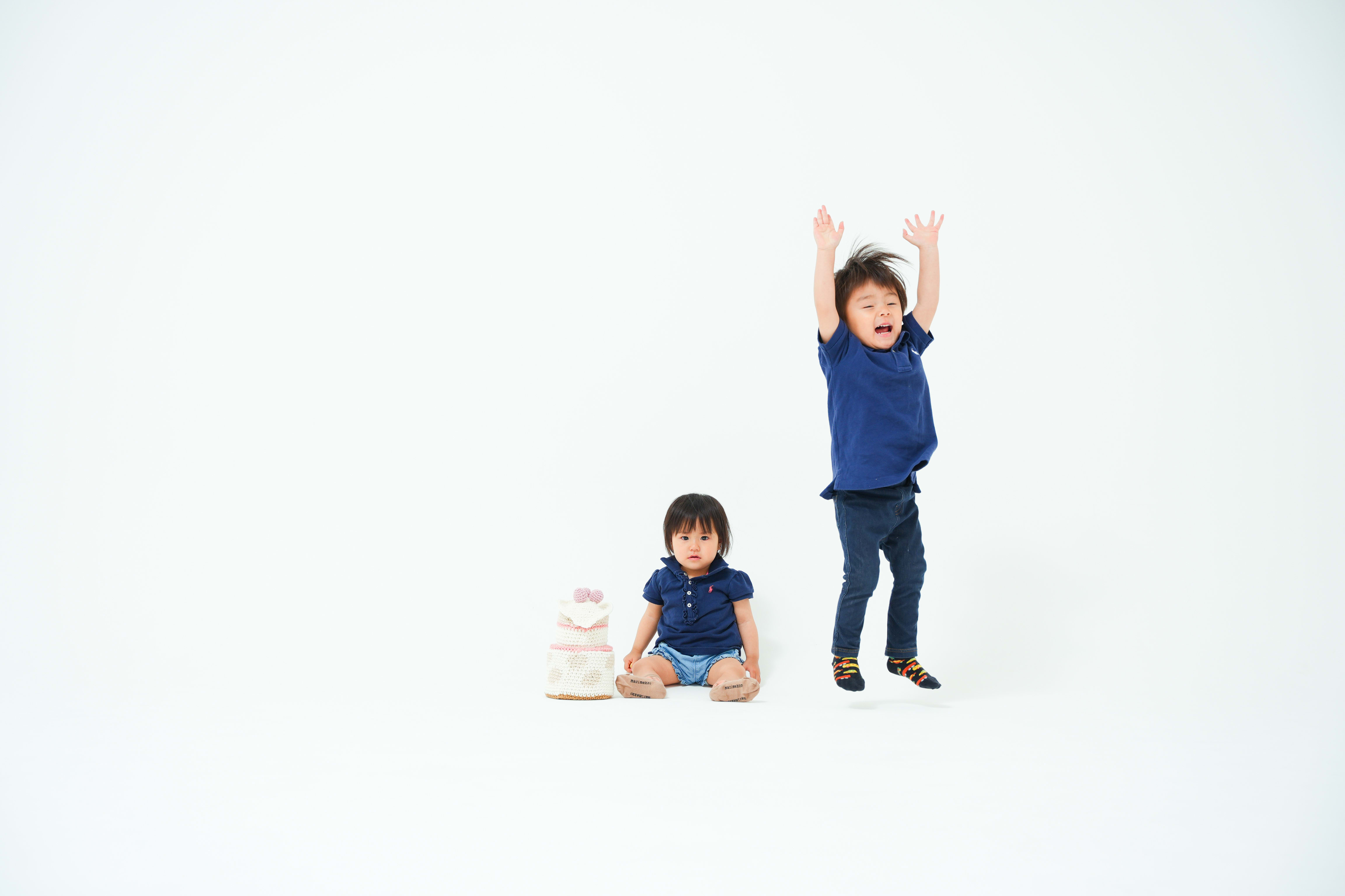 誕生日　誕生日撮影　バースデー　バースデーフォト　バースデー撮影　私服撮影　キッズフォトスタジオ　大阪フォトスタジオ　フォトスタジオ　堺市フォトスタジオ　兄弟