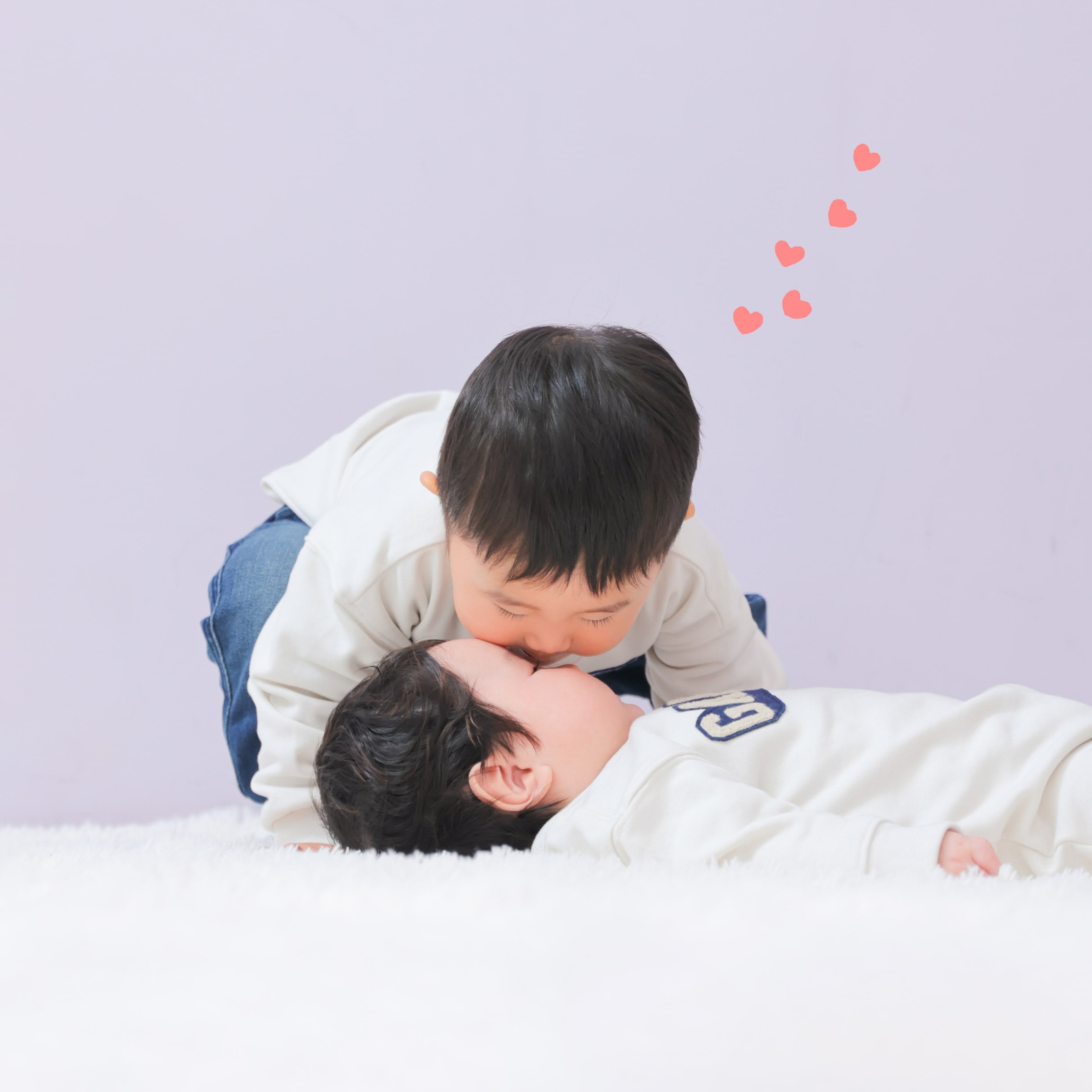 兄弟写真　おそろい