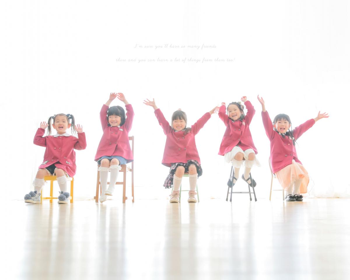入園　入学　女の子　キッズフォトスタジオ　HAPISTA