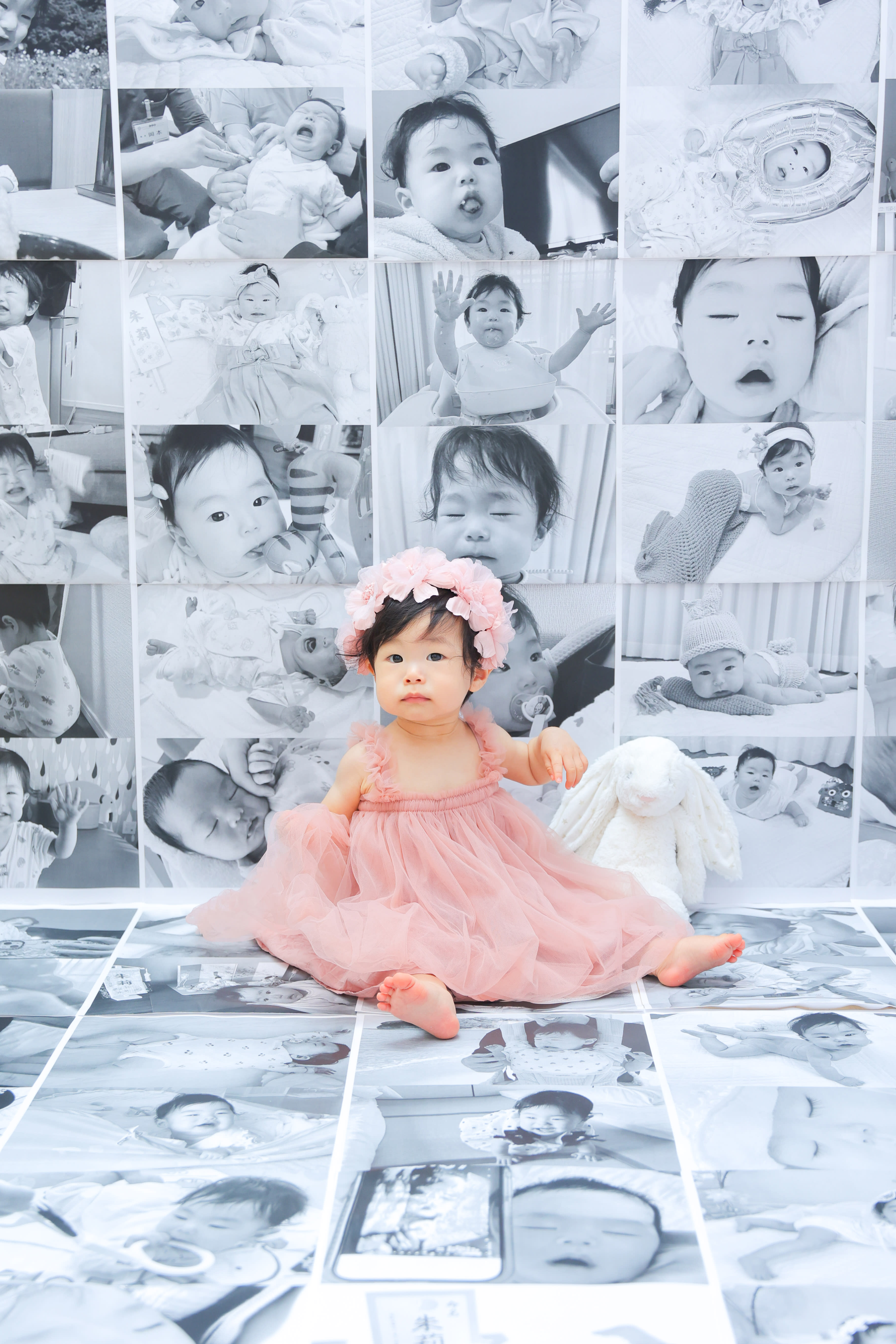 1歳女の子　1歳誕生日