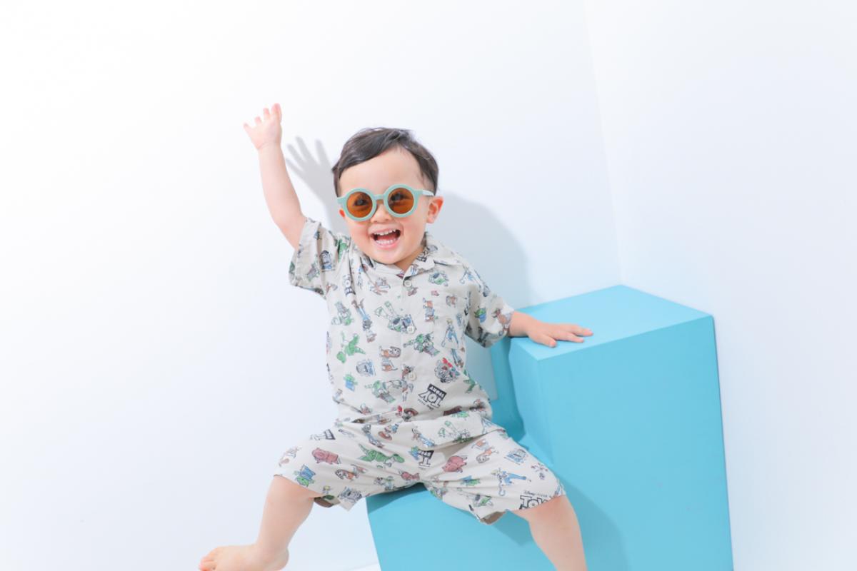 七五三　記念写真　男の子　メガネ　キッズフォトハウス　HAPISTA