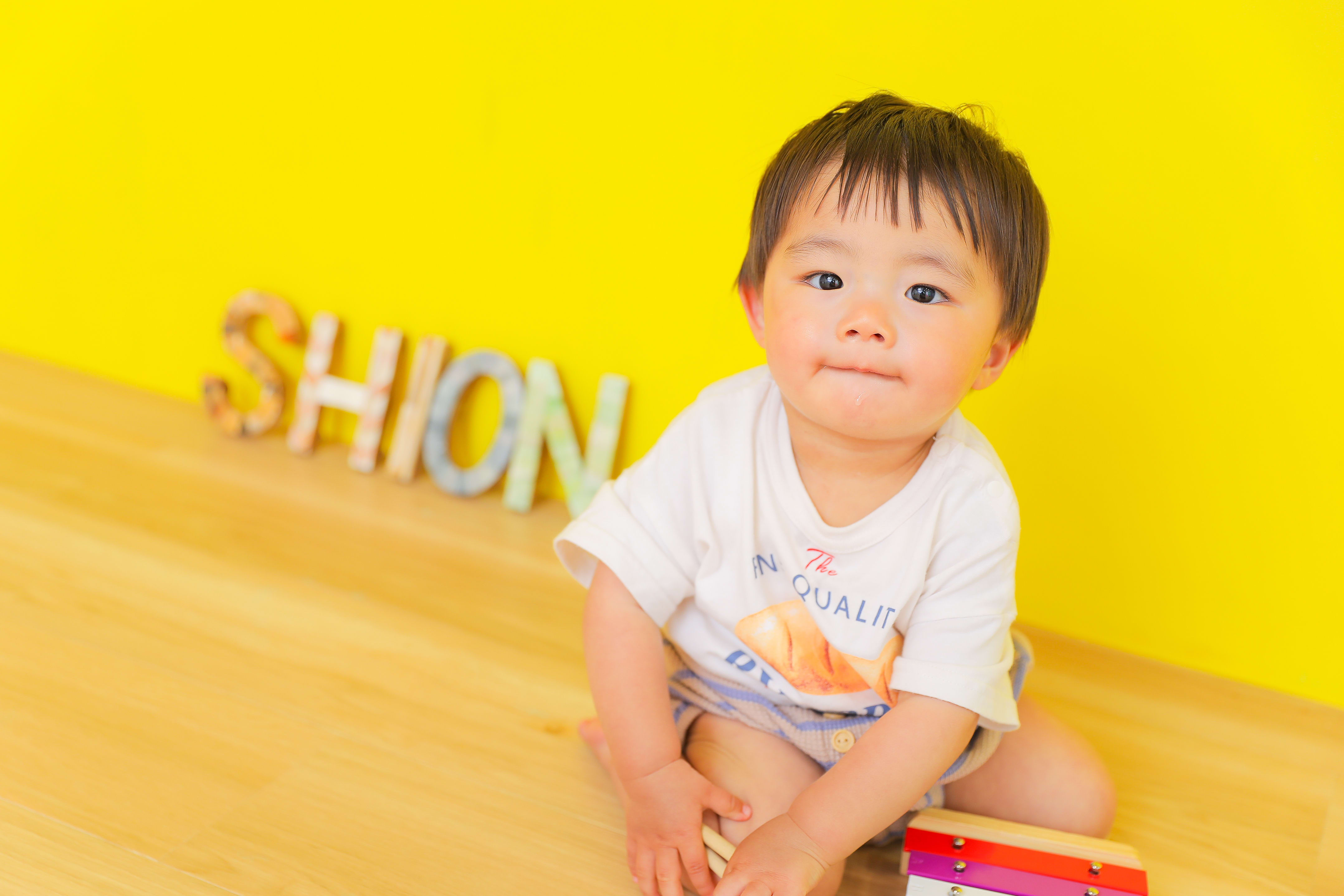 一歳　誕生日　バースデー