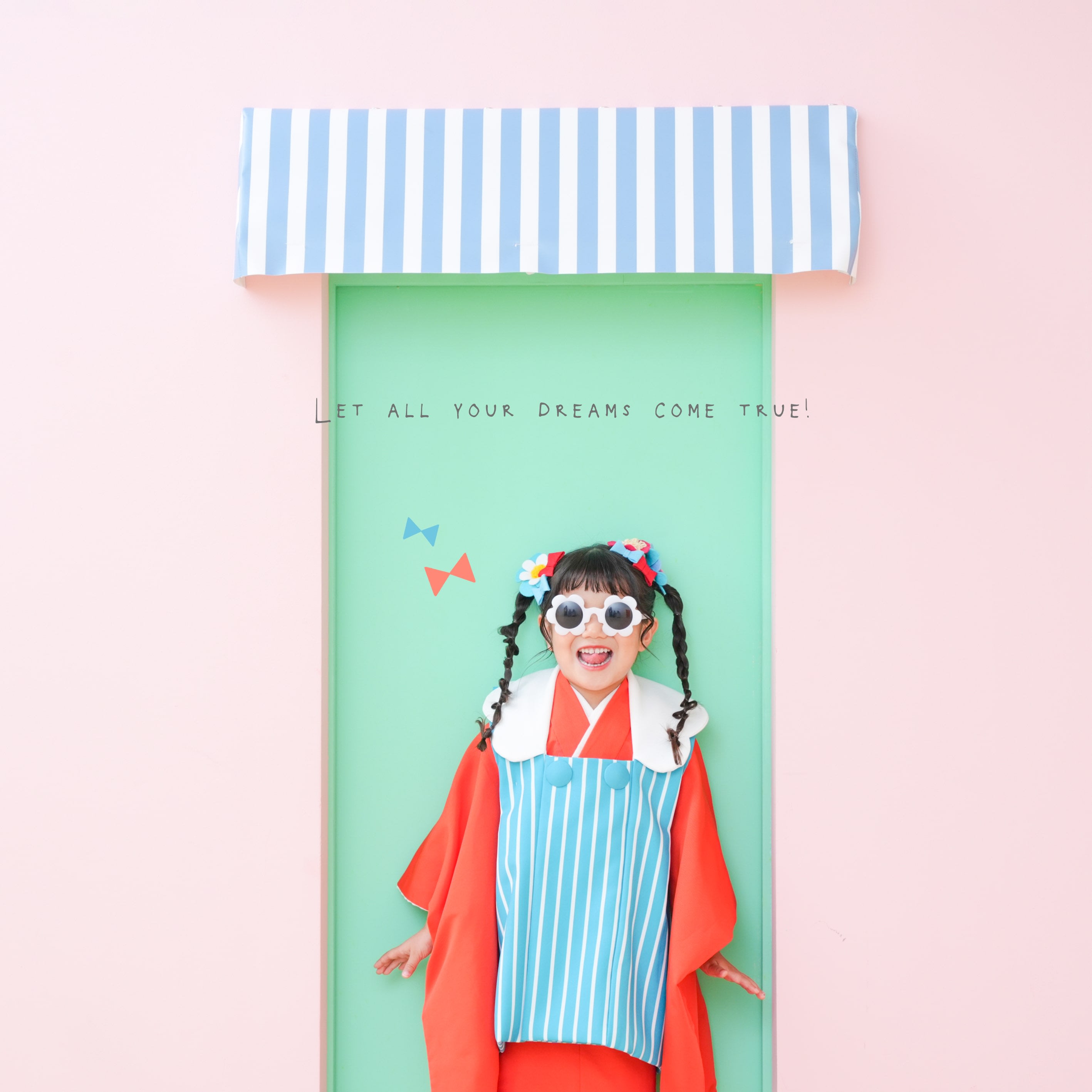 七五三　3歳　女の子　着物