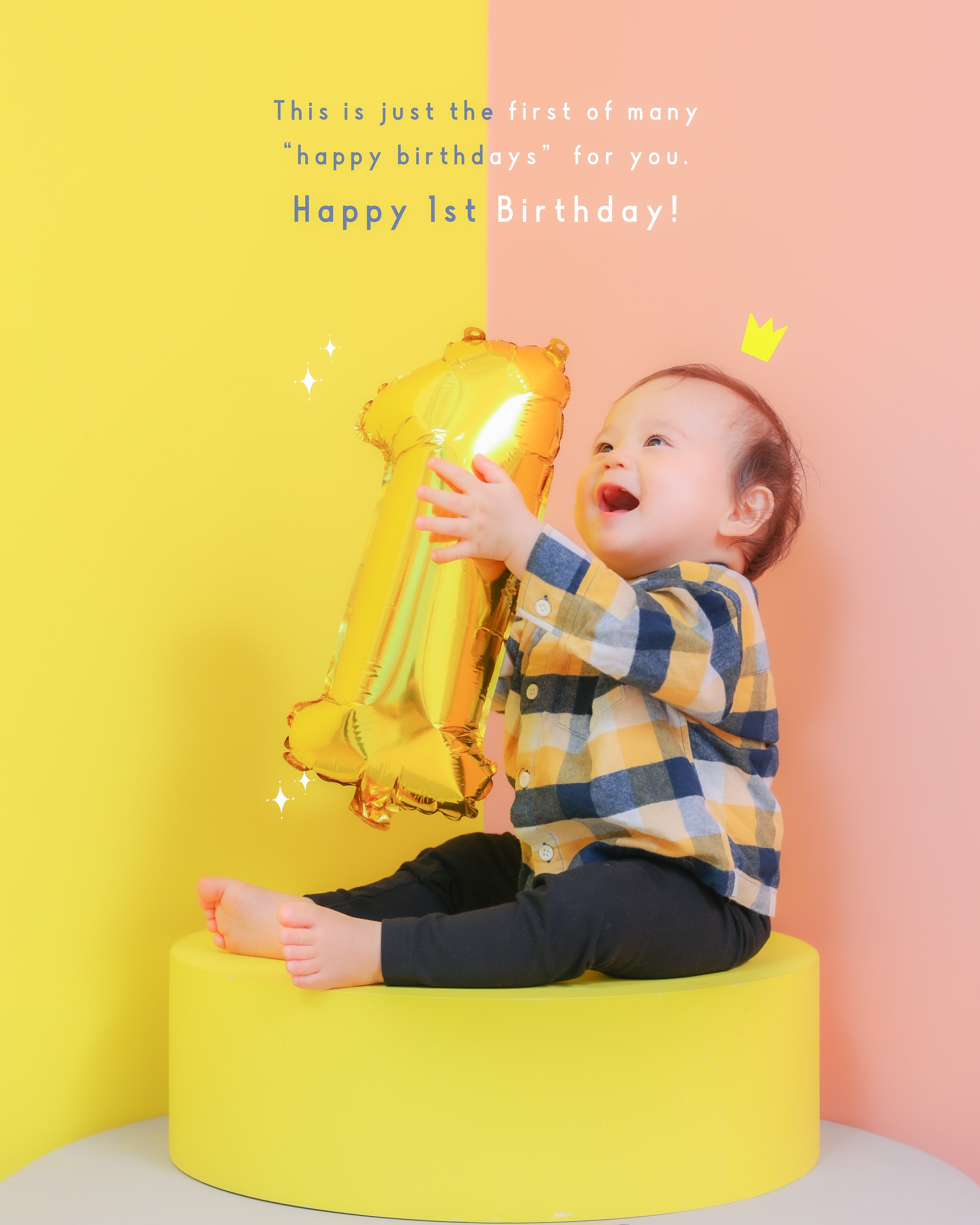 バースデー　お誕生日　男の子　家族写真　キッズ写真　HAPISTA