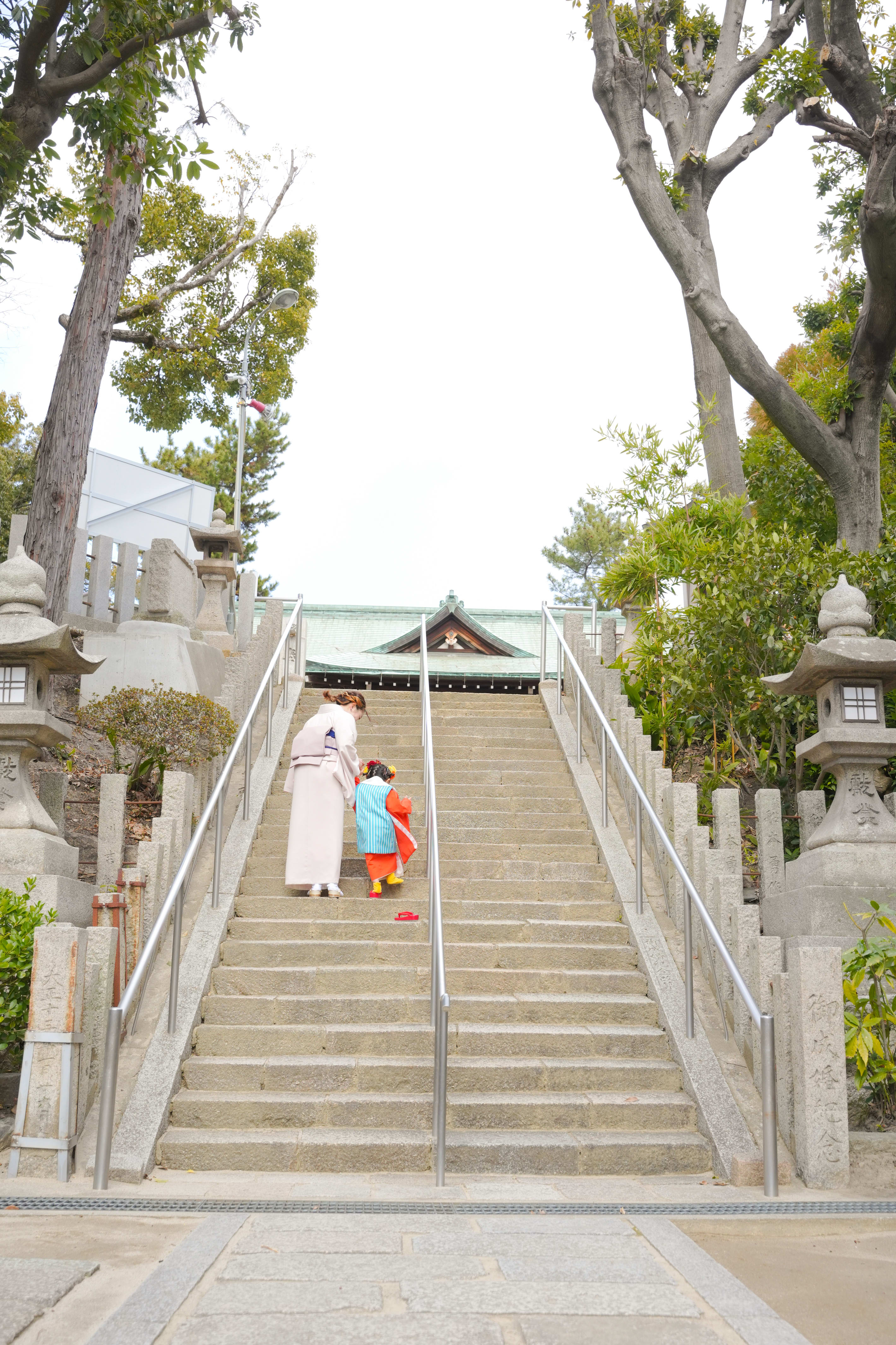 3歳　神社　江坂神社
