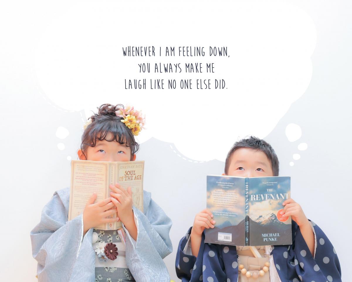 七五三　記念写真　兄弟フォト　キッズフォトハウス　HAPISTA