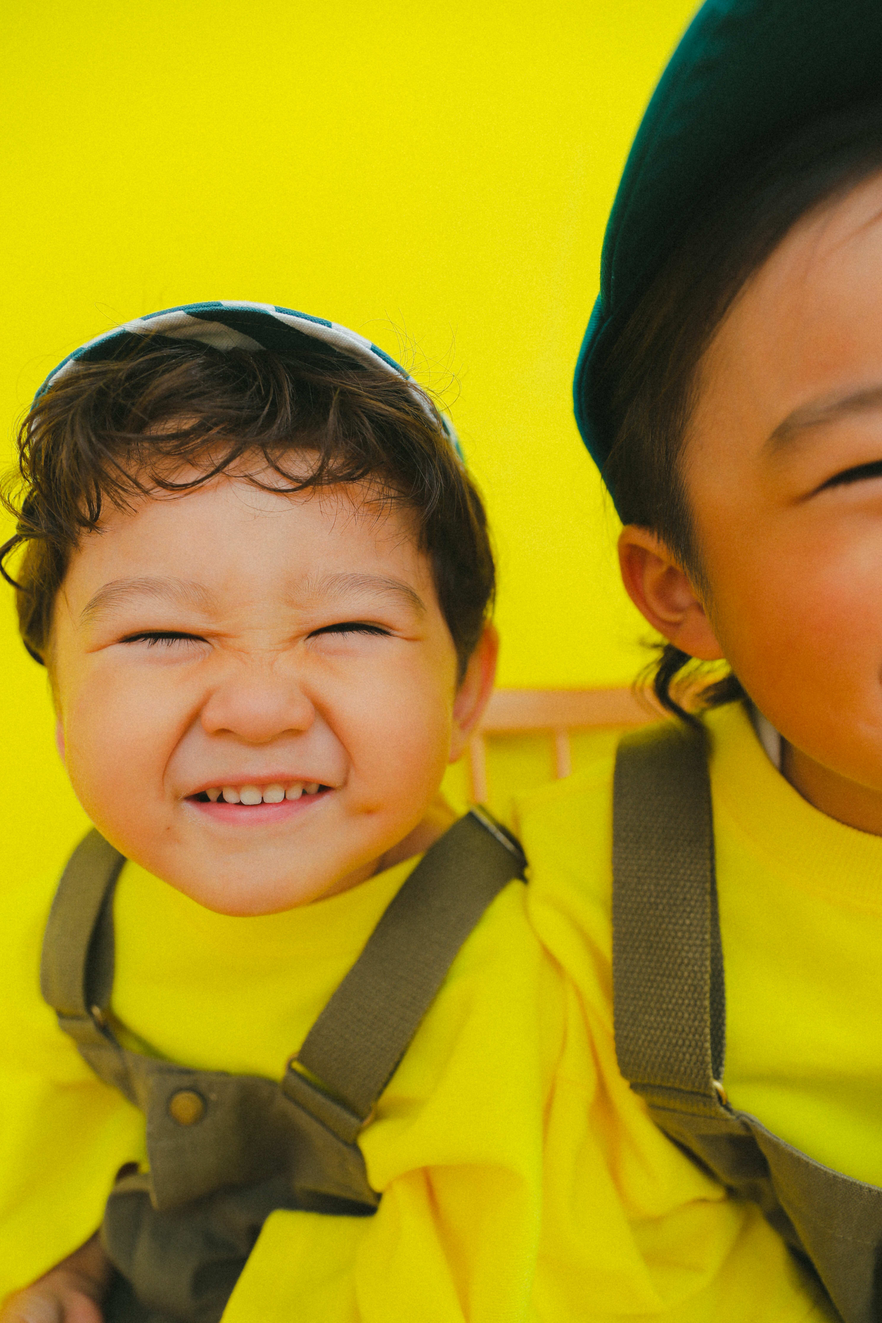 七五三前撮り　兄弟　世田谷区　キッズヘアメイク ３歳男の子　5歳男の子