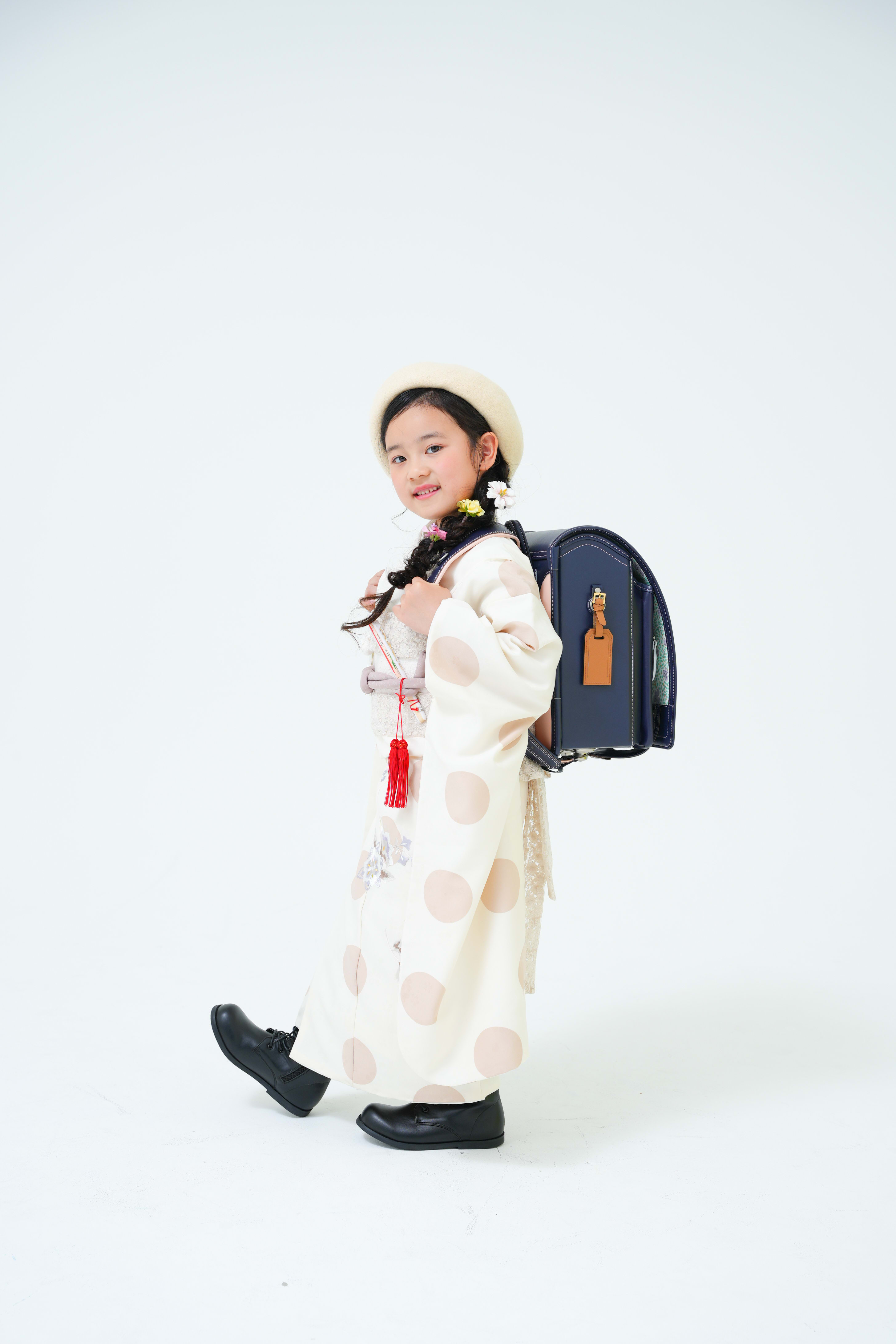 七五三　七五三撮影　753　753撮影　7歳　7歳女の子　キッズフォトスタジオ　大阪フォトスタジオ　堺市フォトスタジオ　ハピスタコーデ　着物コーデ　