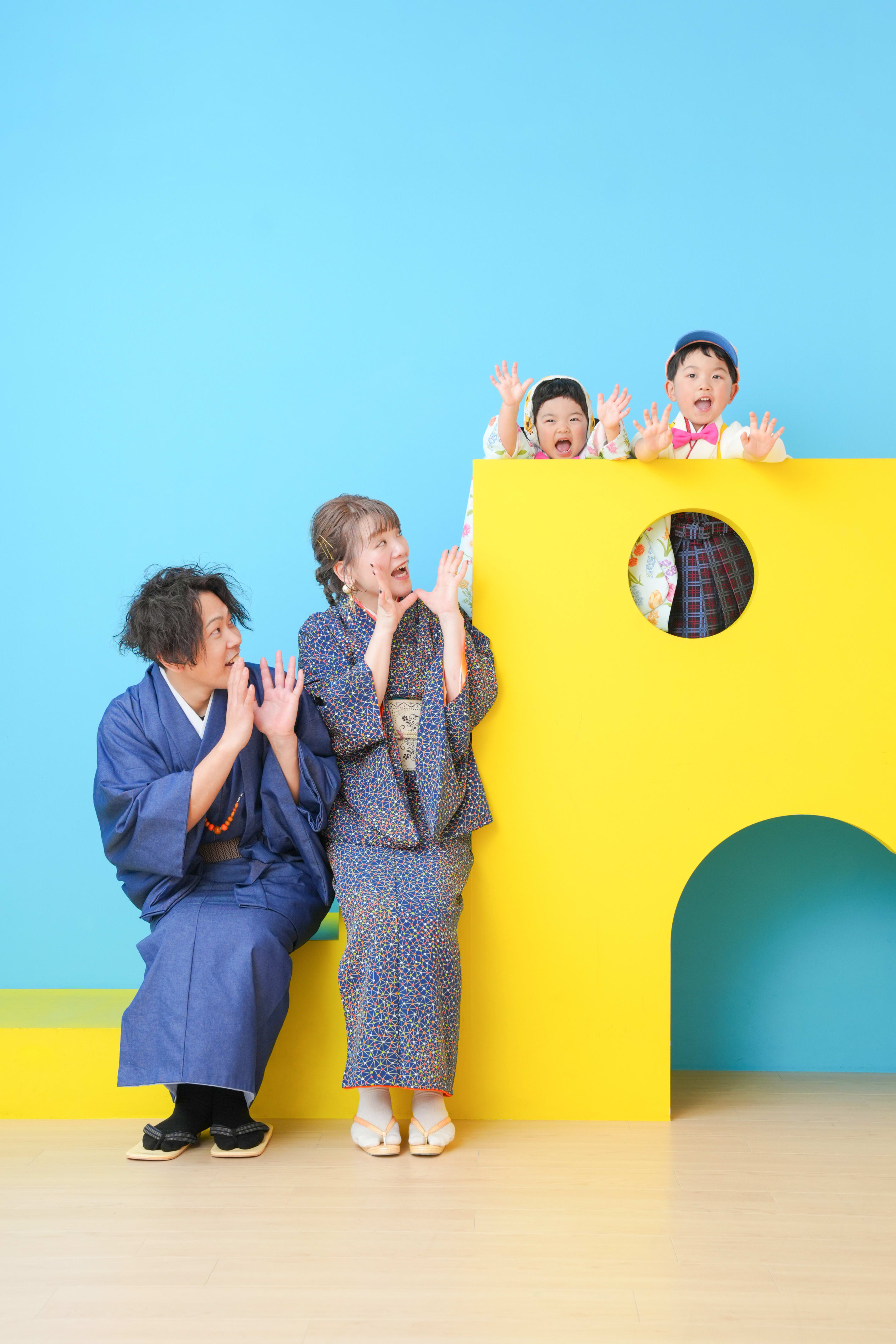 七五三　3歳　女の子　5歳　男の子