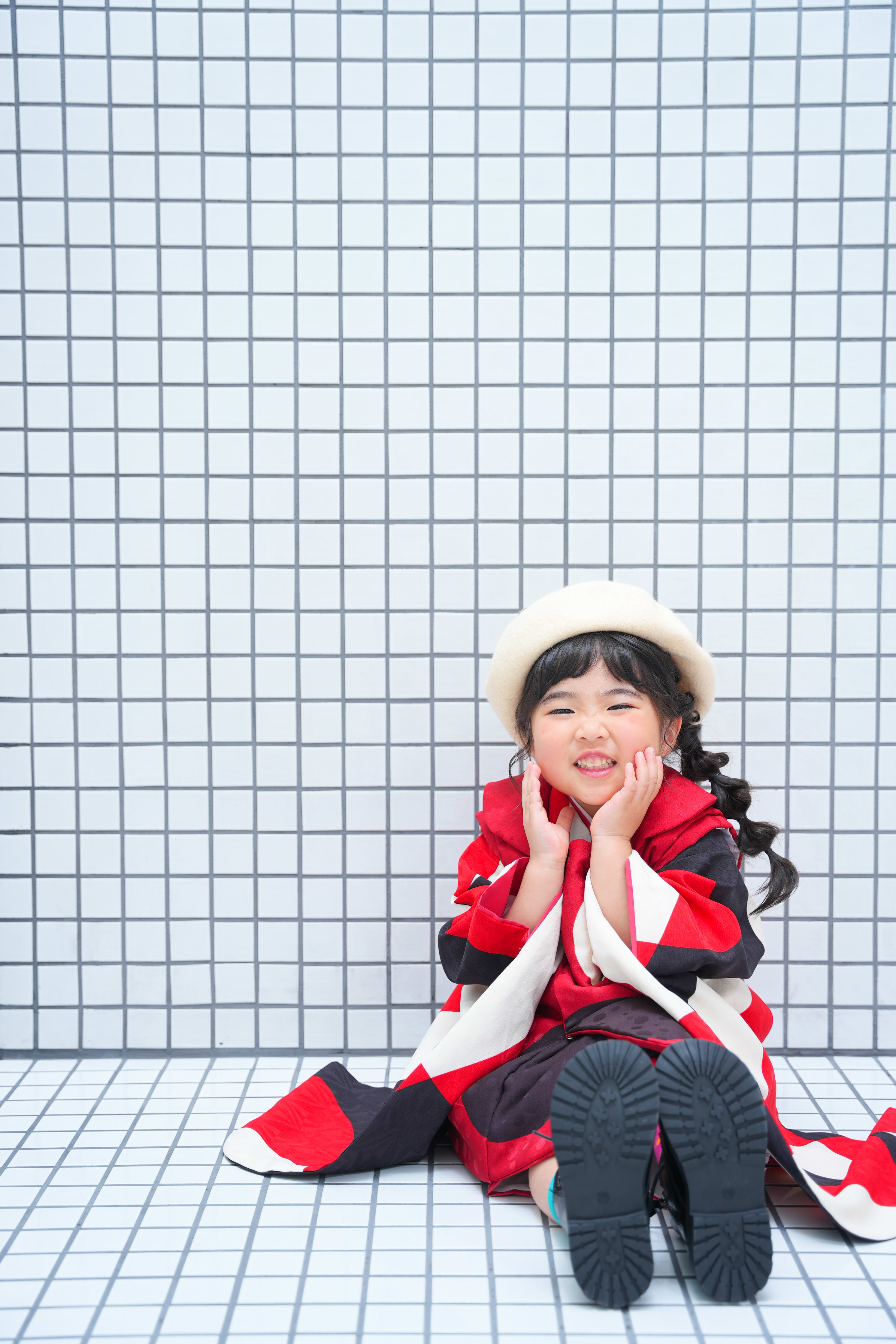 七五三　3歳　姉妹　女の子